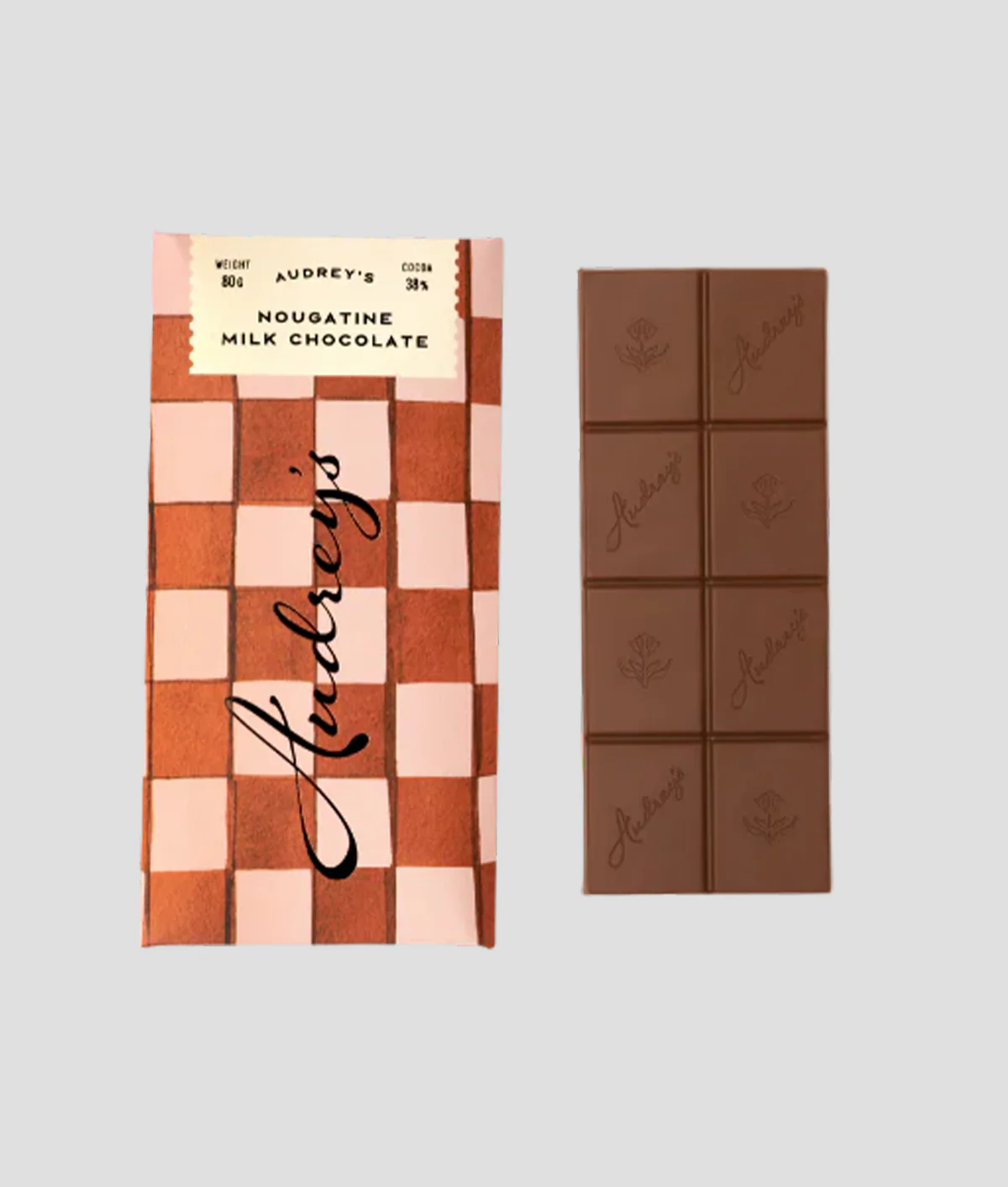 Audrey's Chocolates - Nougatine 38% Milk Chocolate