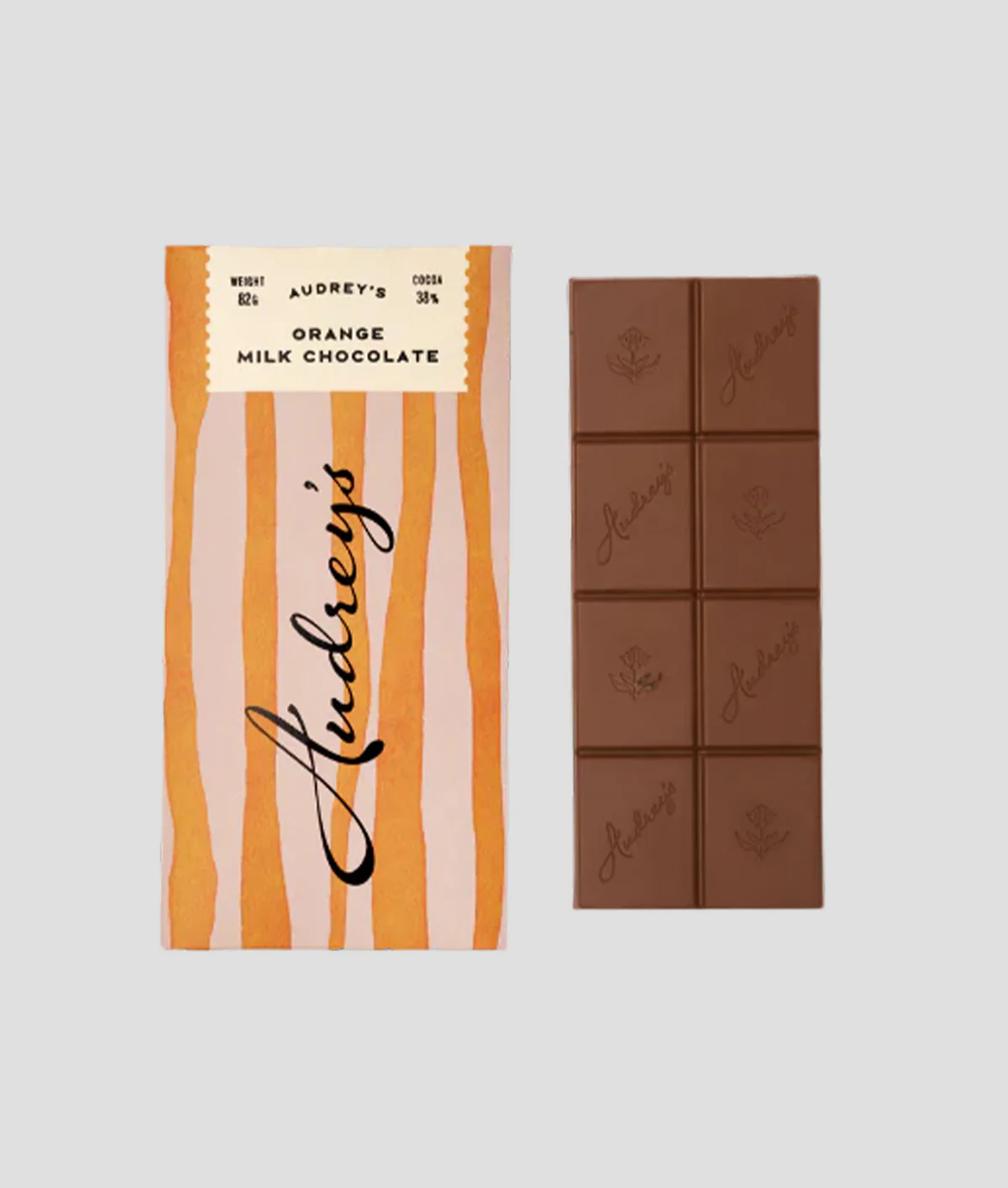 Audrey's Chocolates - Orange 38% Milk Chocolate