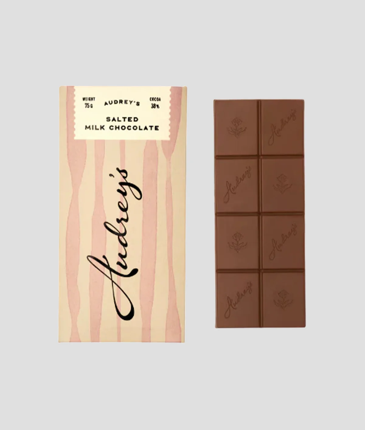 Audrey's Chocolates - Salted 38% Milk Chocolate