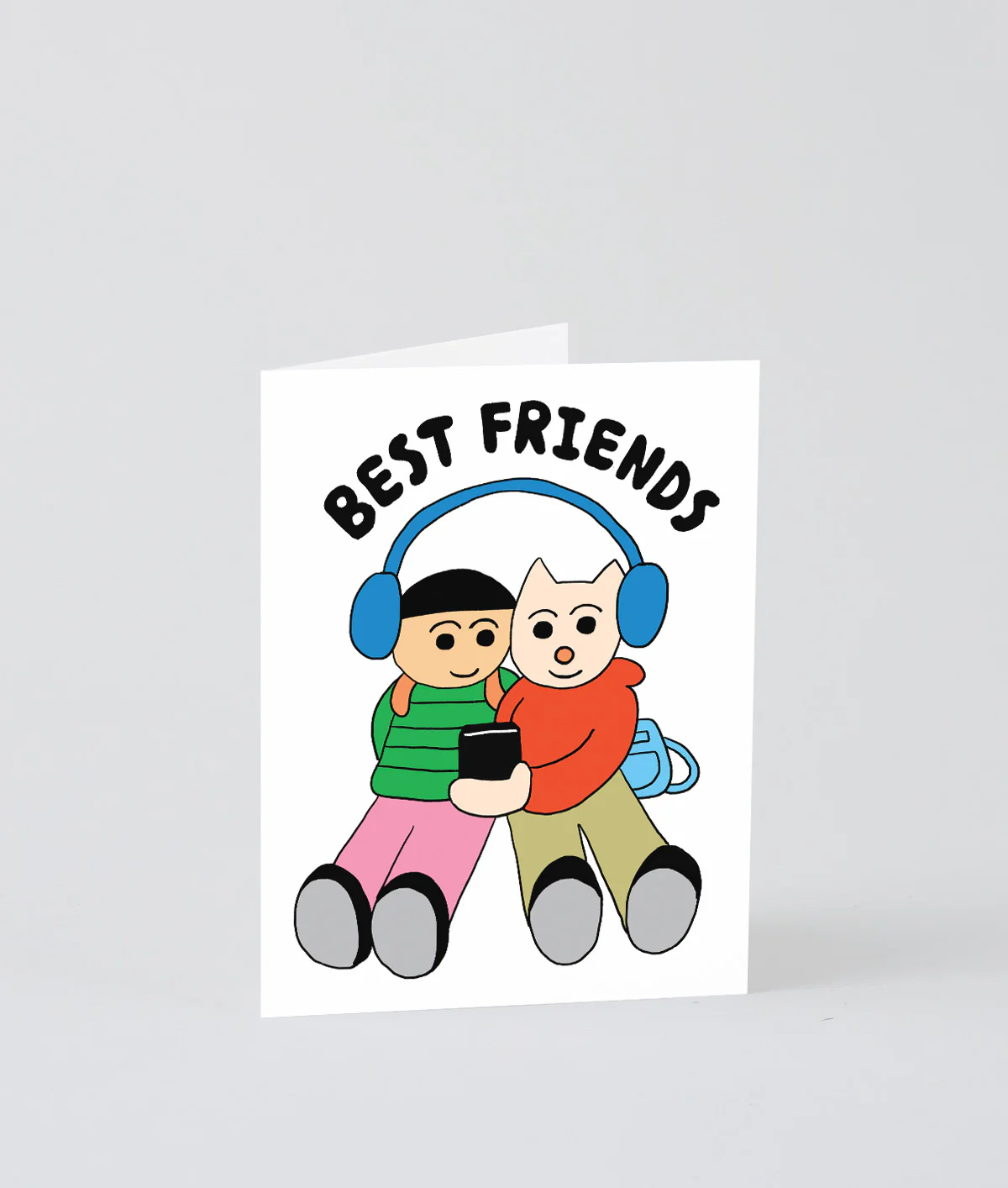 Best Friends Kids Greetings Card - Image 2