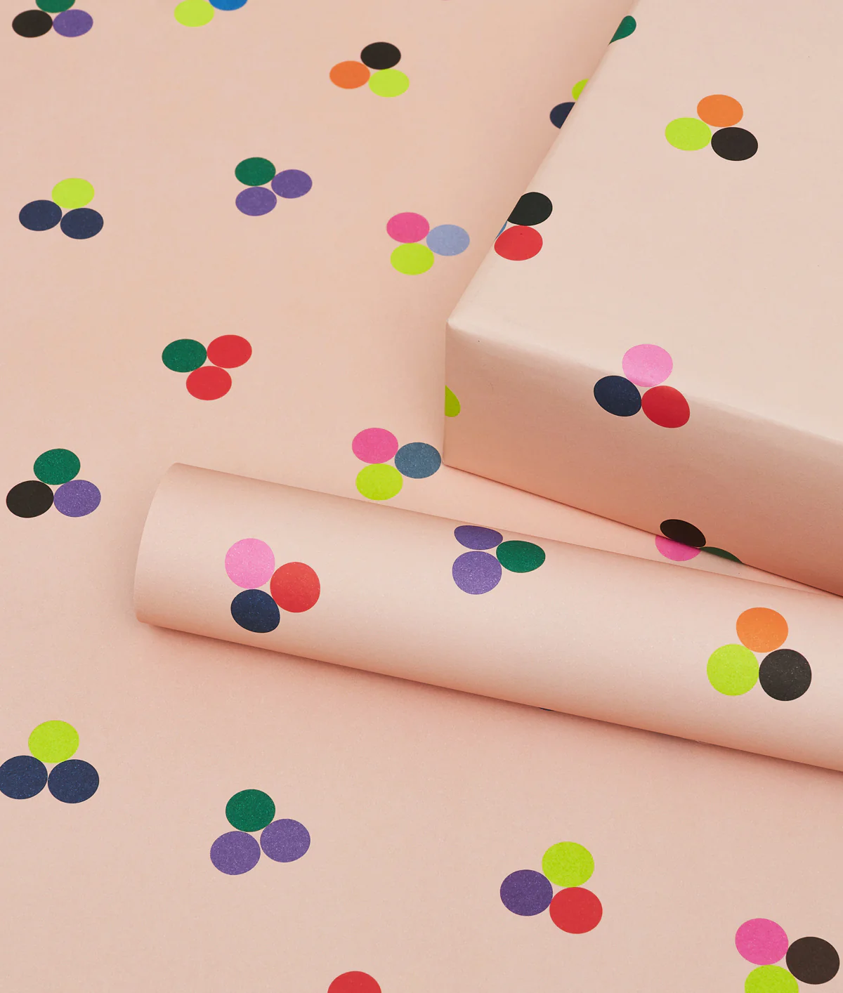 Dot Cluster Wrapping Paper