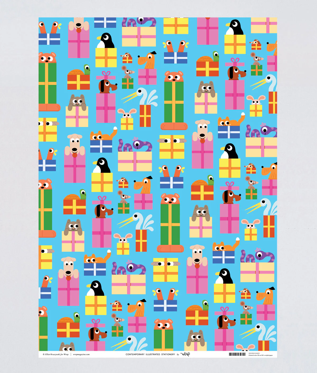 Birthday Animals Wrapping Paper - Image 3