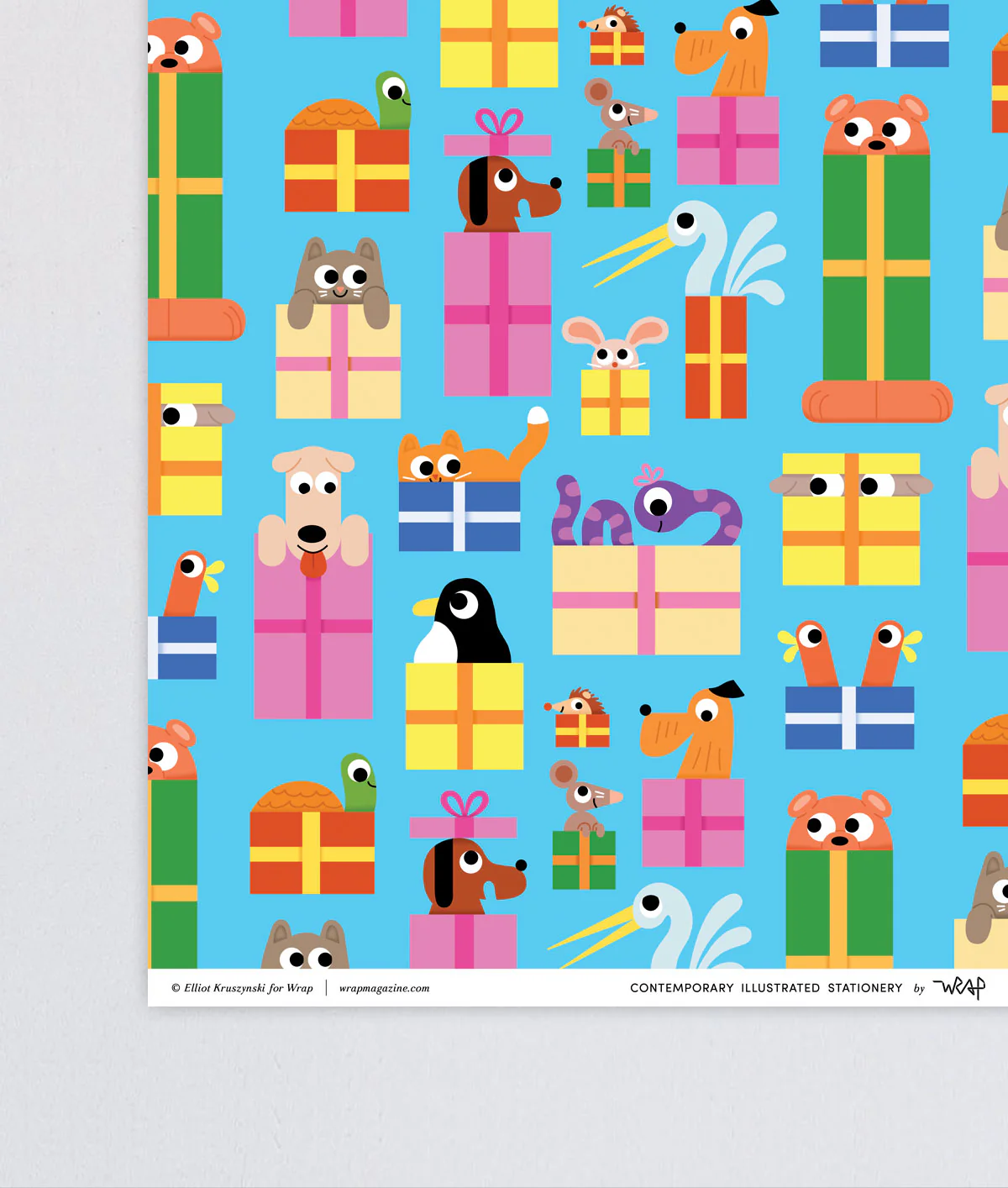 Birthday Animals Wrapping Paper - Image 4