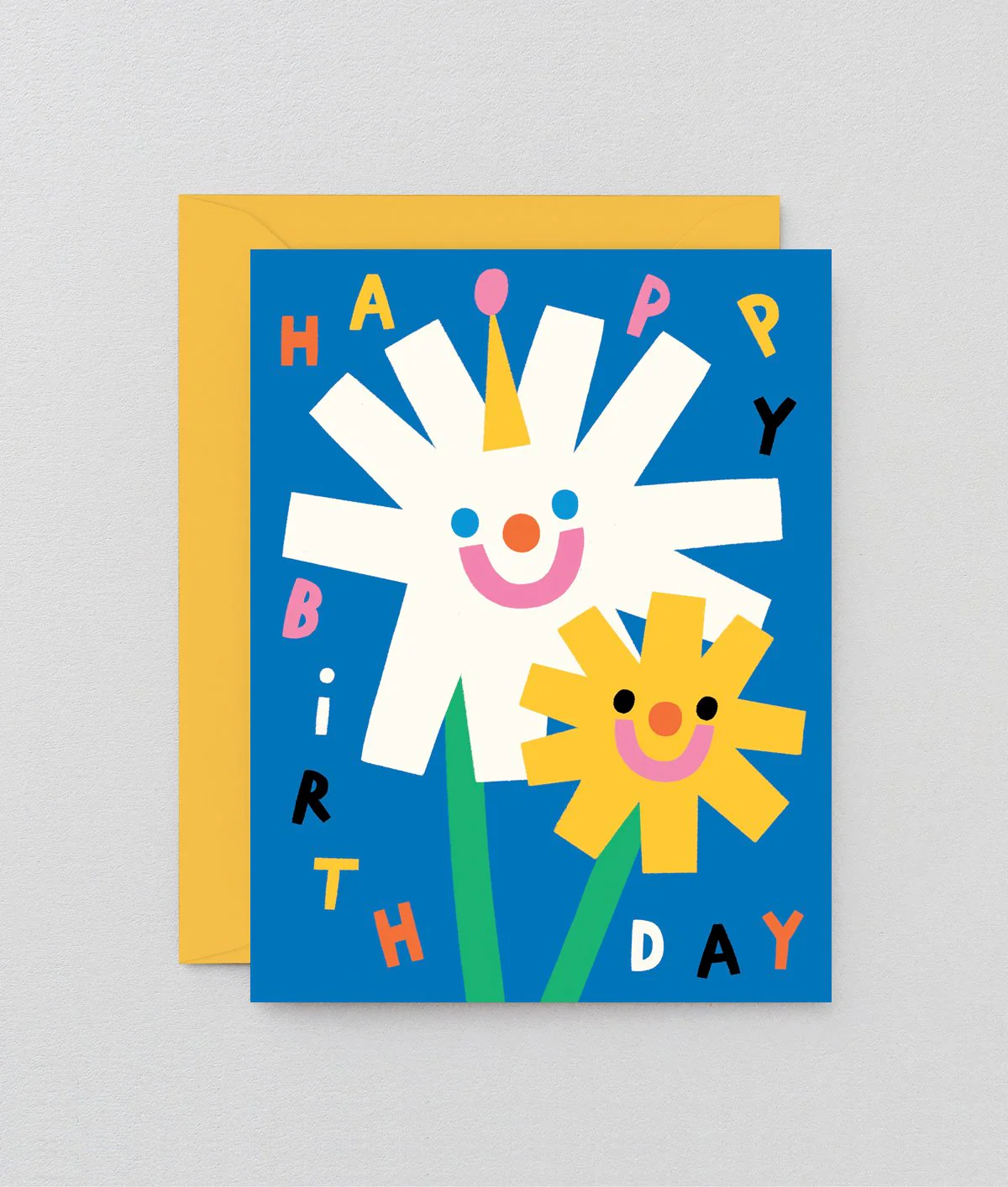 Birthday Flowers Kids Card