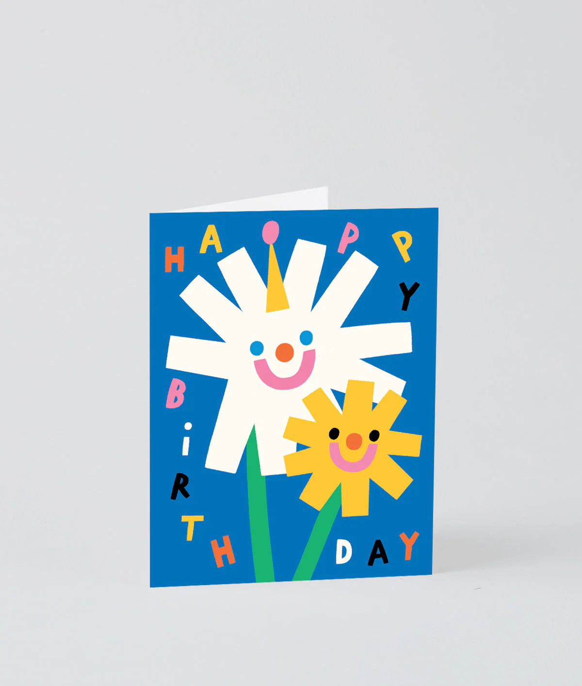 Birthday Flowers Kids Card - Image 2