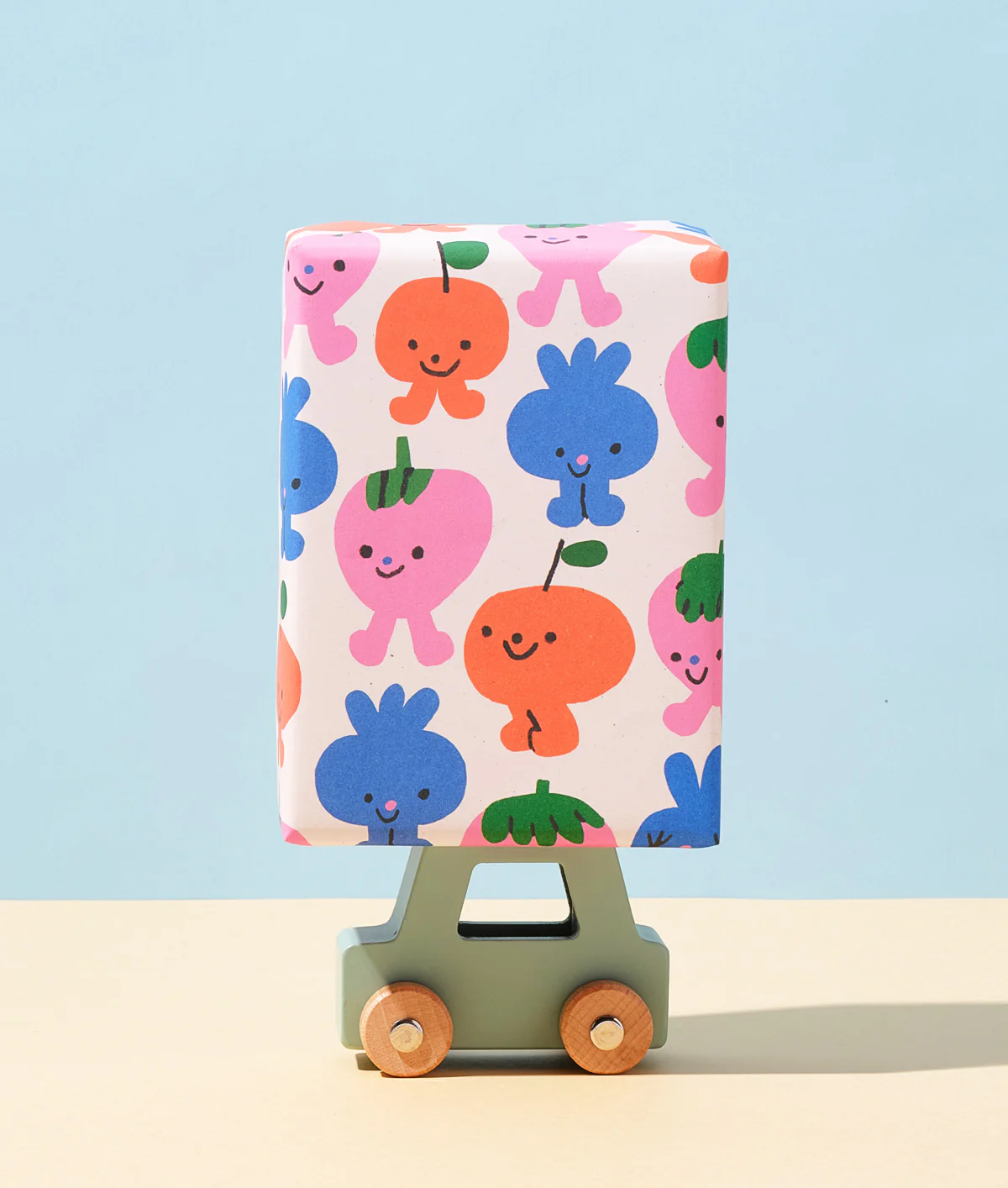 Birthday Fruits Kids Wrapping Paper - Image 2