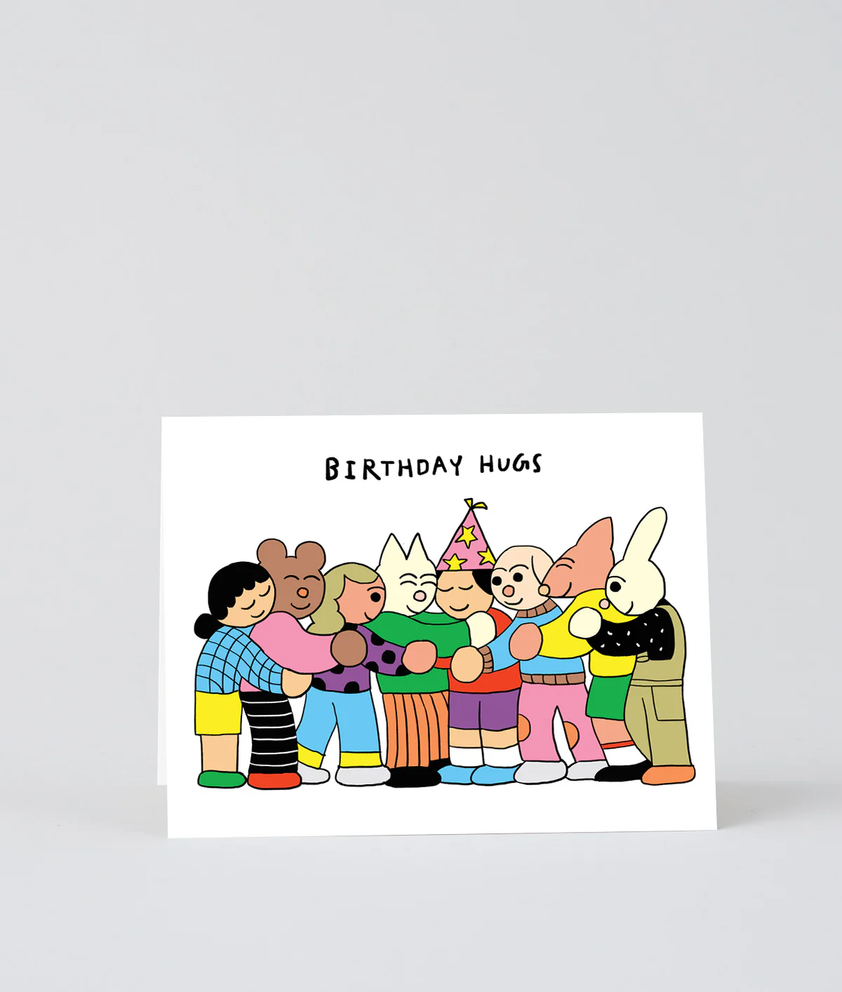 Hugs From Friends Kids Birthday Card - Image 3