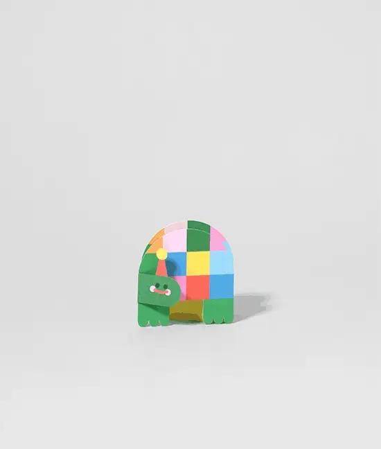 Birthday Tortoises Kids Fold Out Birthday Card