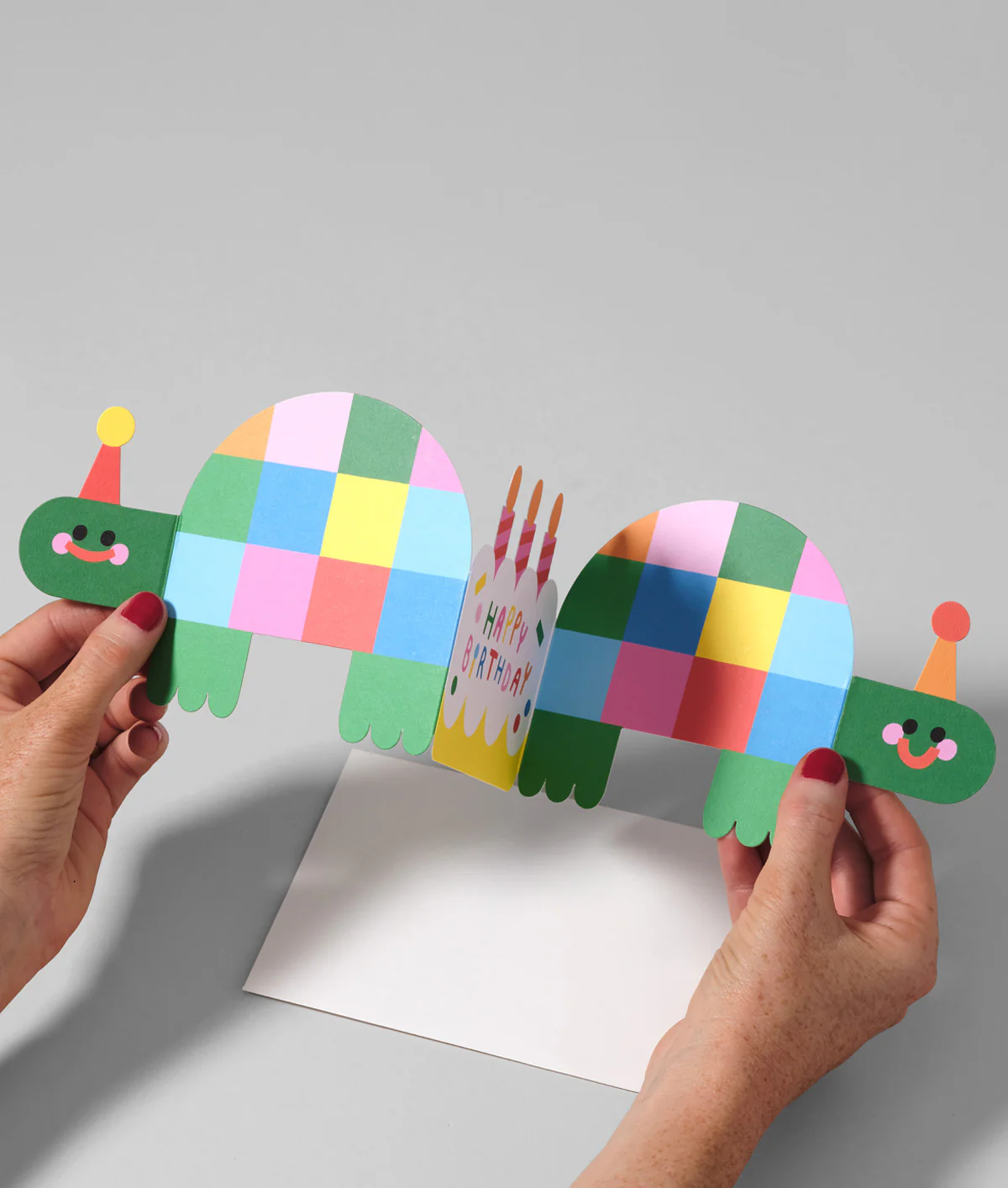 Birthday Tortoises Kids Fold Out Birthday Card - Image 3