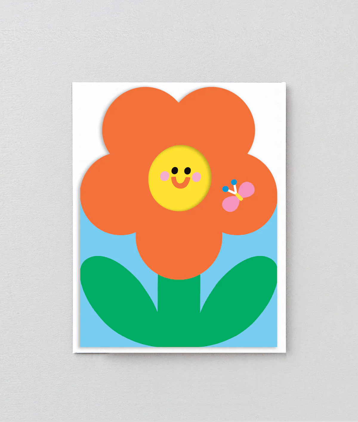 Bug & Flower Kids Fold Out Birthday Card - Image 2