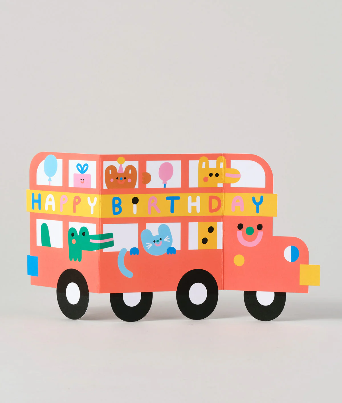 Bus Fold Out Card