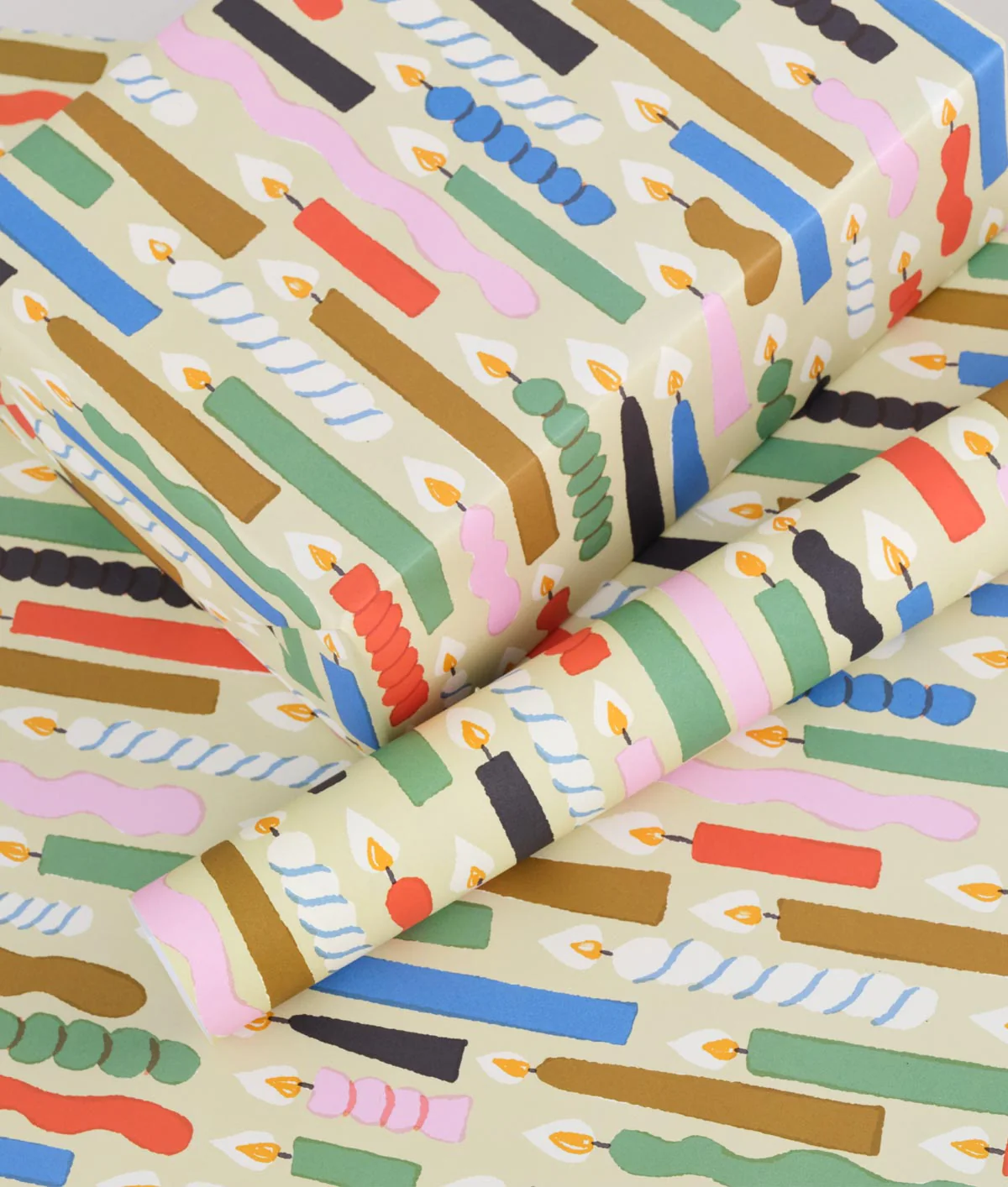 Candles Wrapping Paper