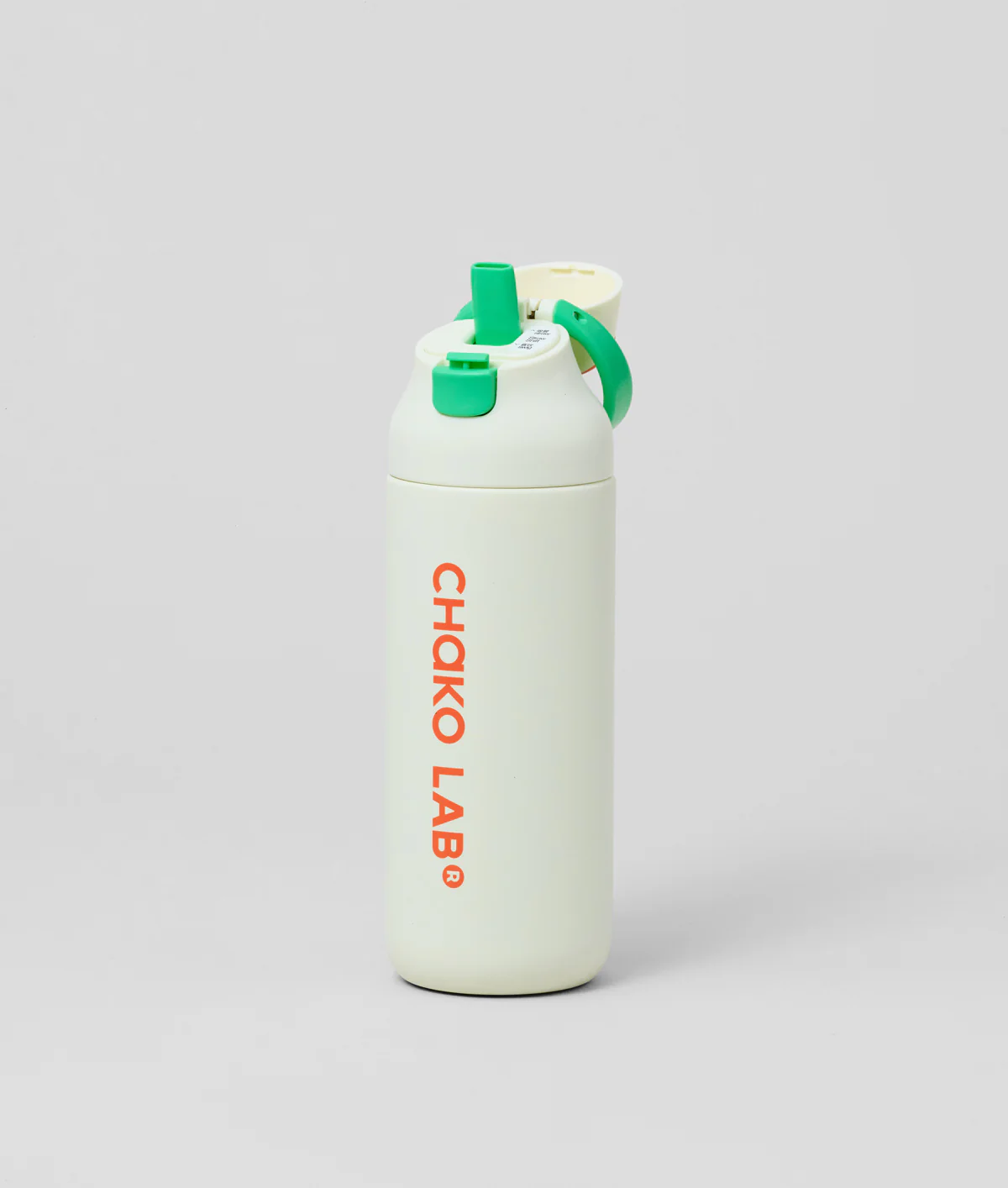 Chako Lab Kada Insulated Bottle White/Green 700ml - Image 3