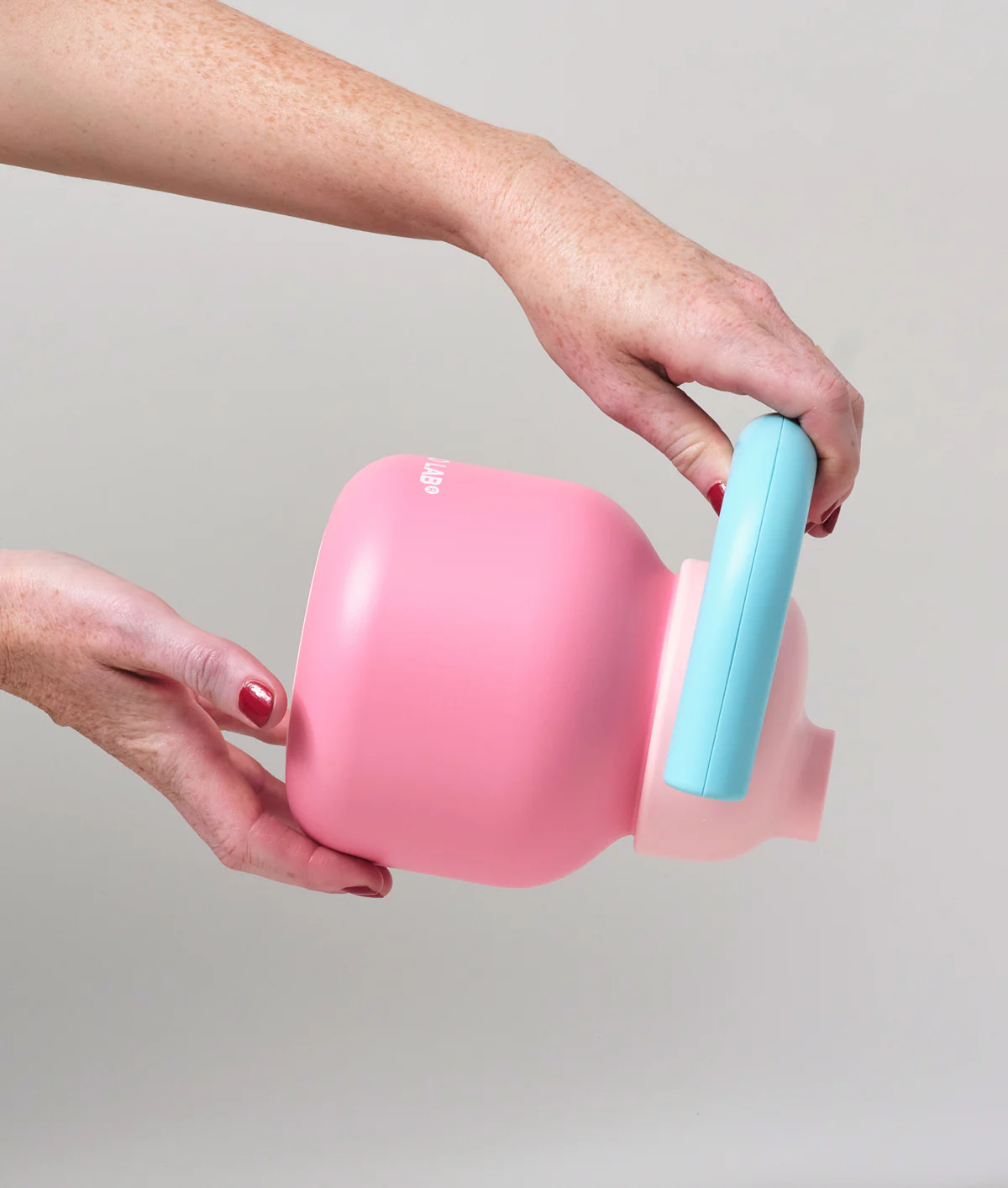 Chako Lab LinLin Insulated Water Bottle Pink/Mint - Image 4