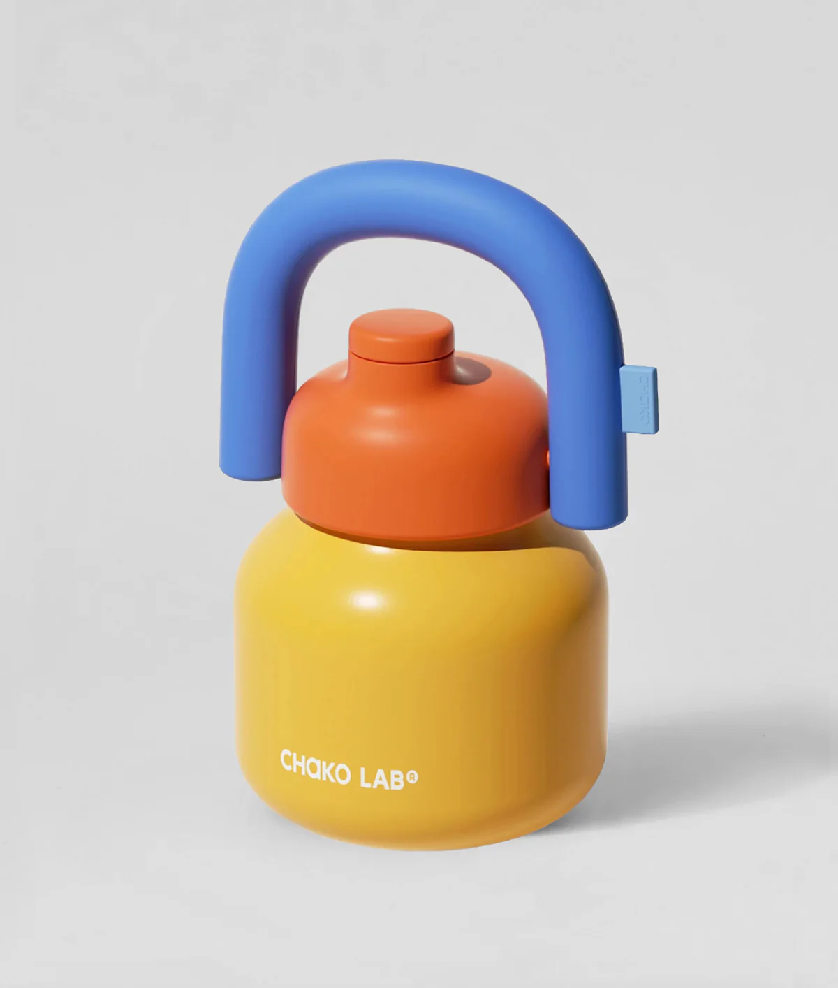 Chako Lab LinLin Insulated Water Bottle Yellow/Blue/Orange - Image 3