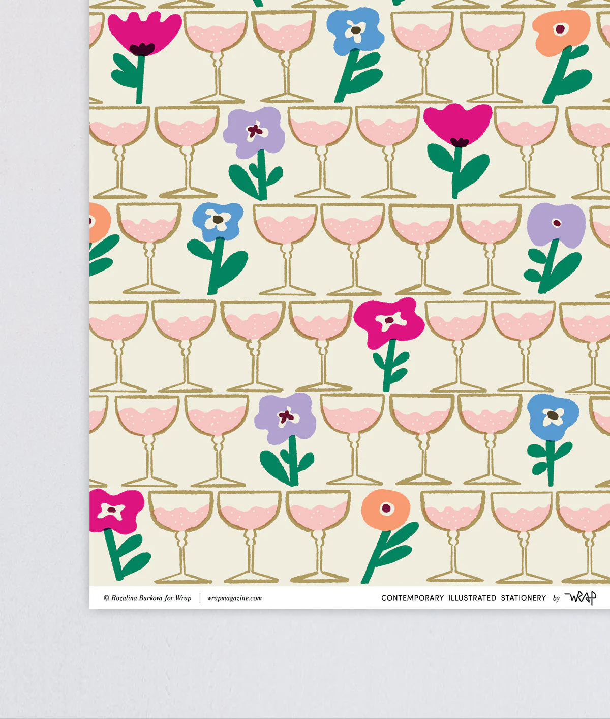 Champagne Glasses Wrapping Paper - Image 4