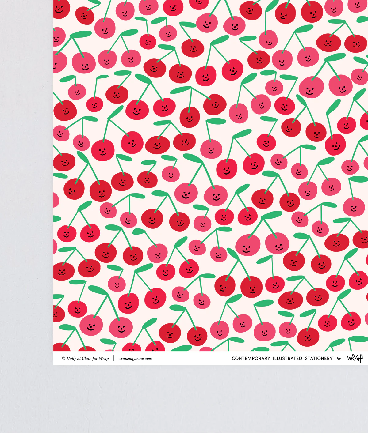 Cherries Wrapping Paper - Image 3