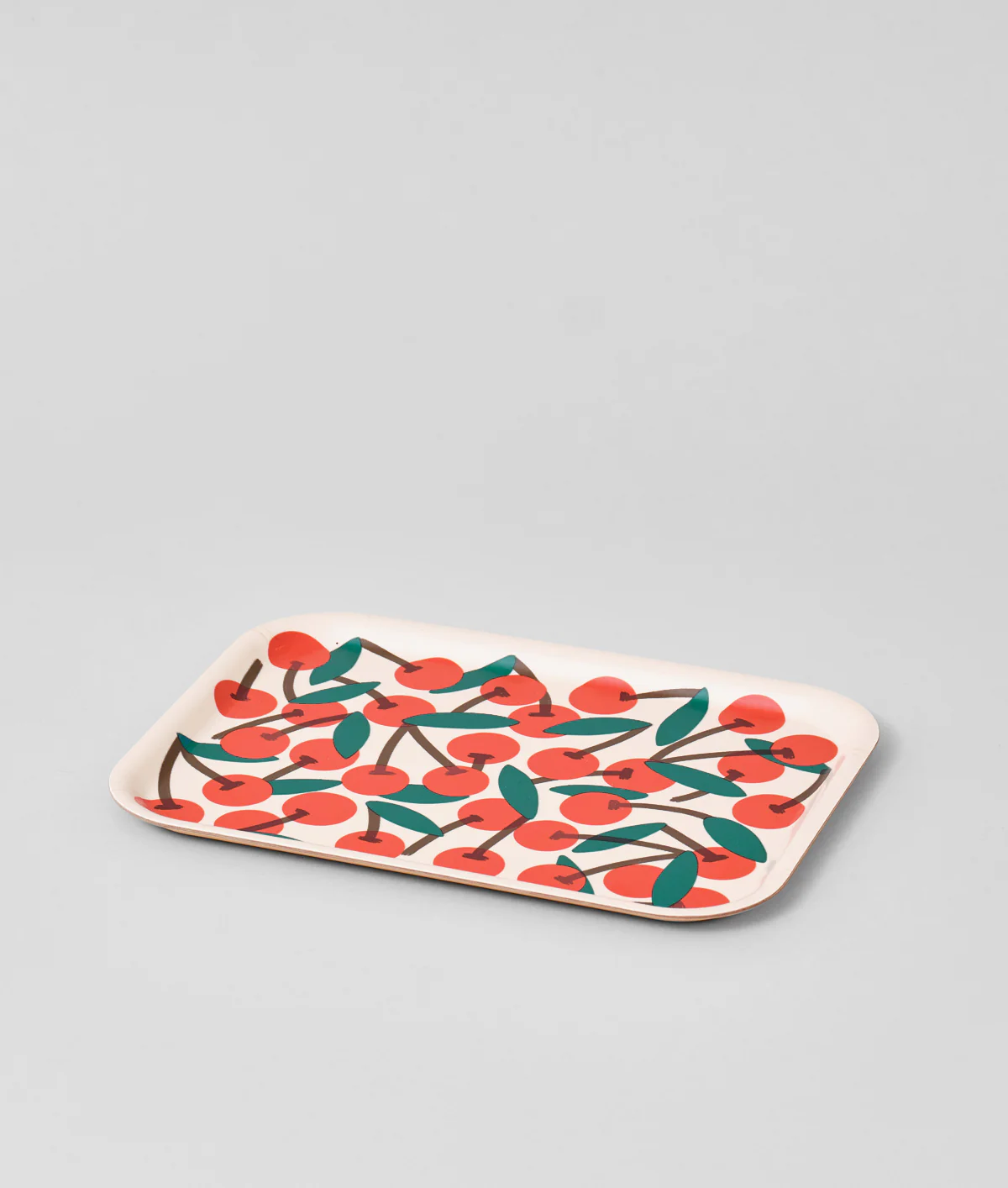 Cherries Small Rectangle Serving Tray - Image 3