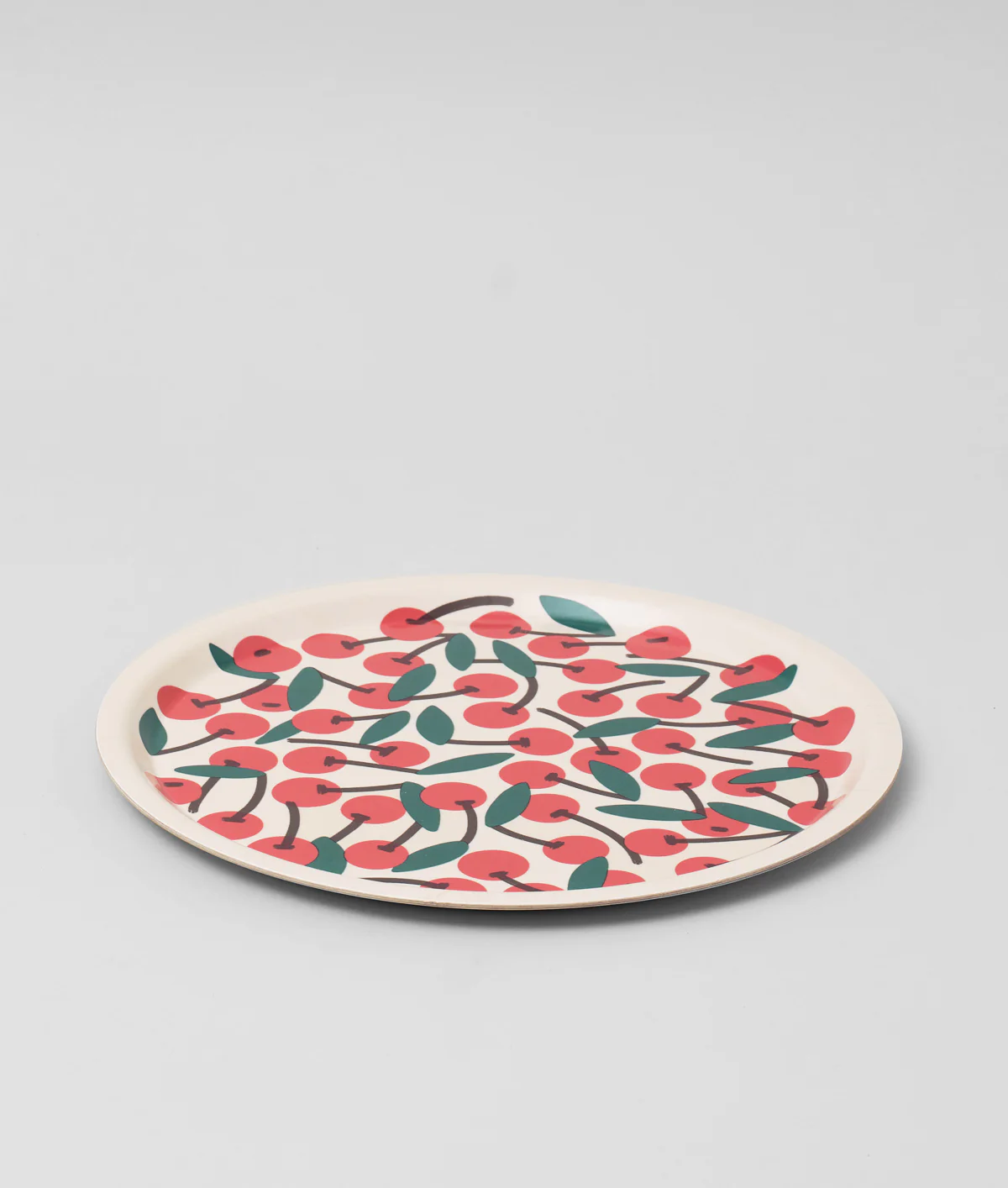 Cherries Small Round Serving Tray - Image 3