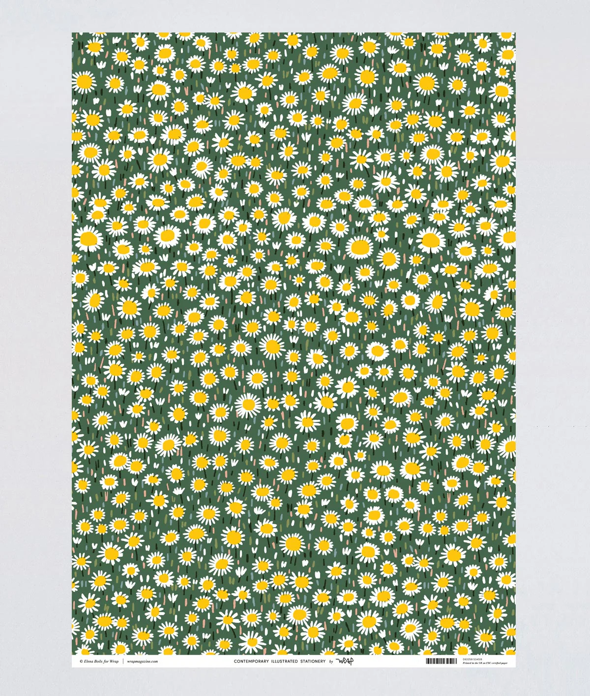 Daisies Wrapping Paper - Image 4
