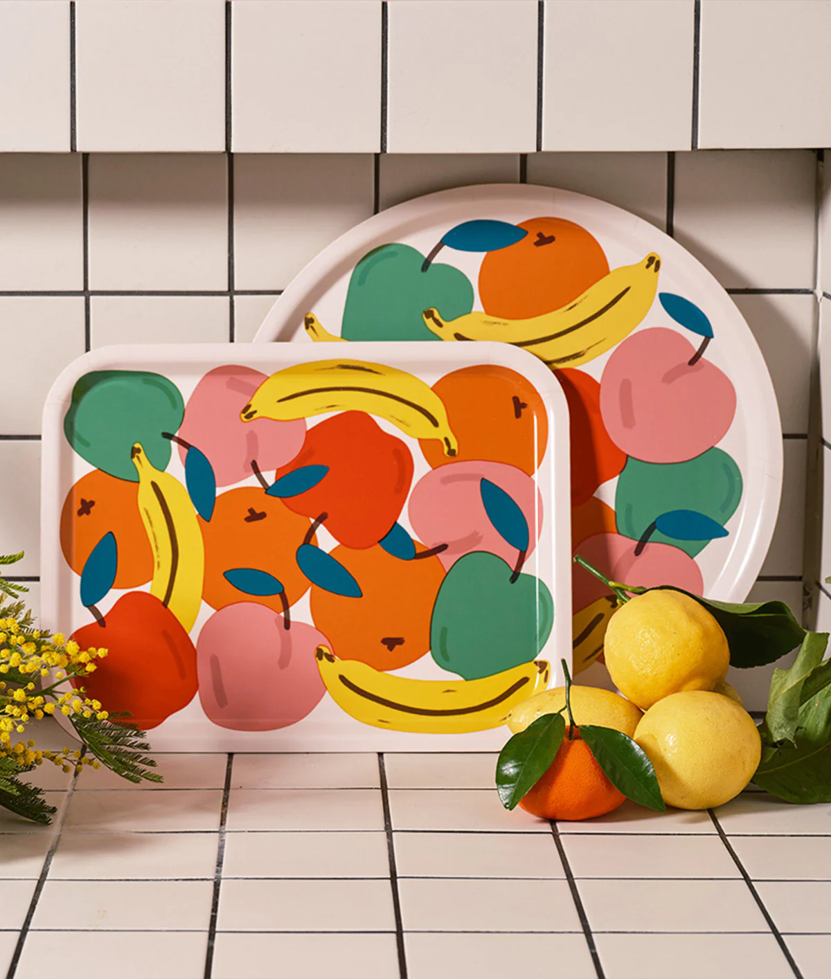 Fruit Bowl Rectangle Serving Tray - Image 4