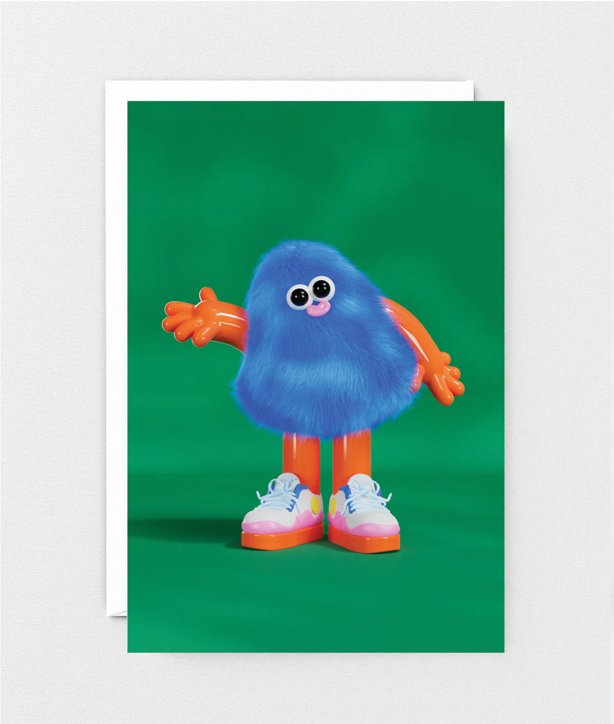 Fuzzy Birthday Kids Sticker Card - Image 4