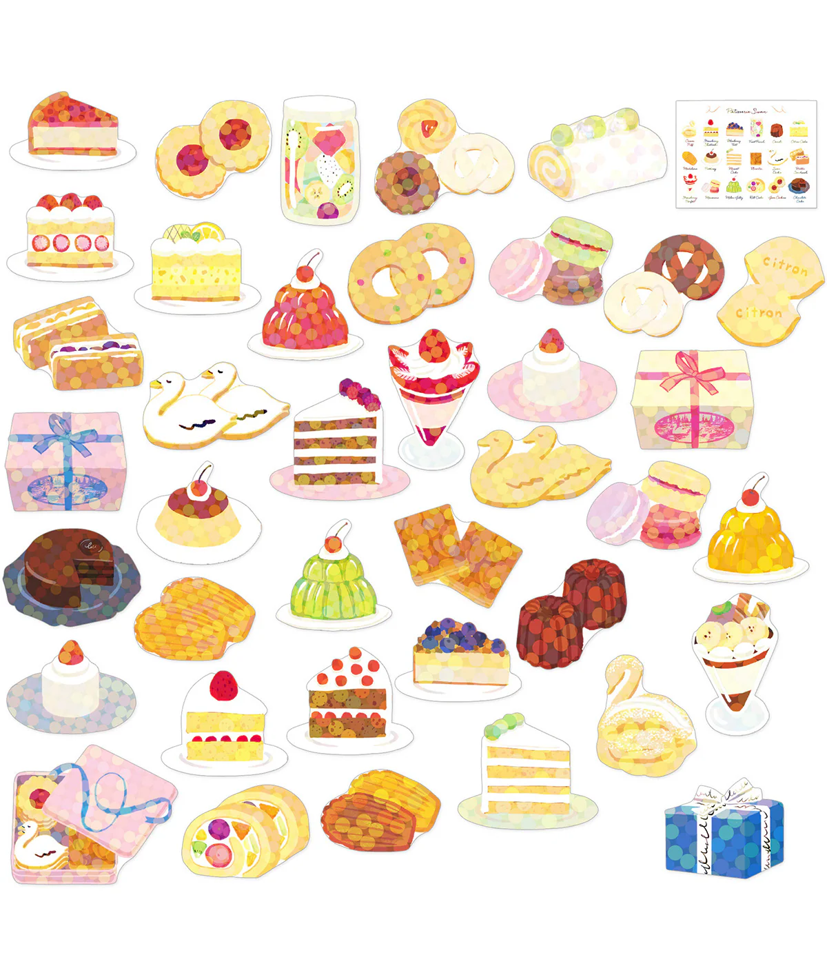 Miniature Sticker Box Patisserie - Image 3