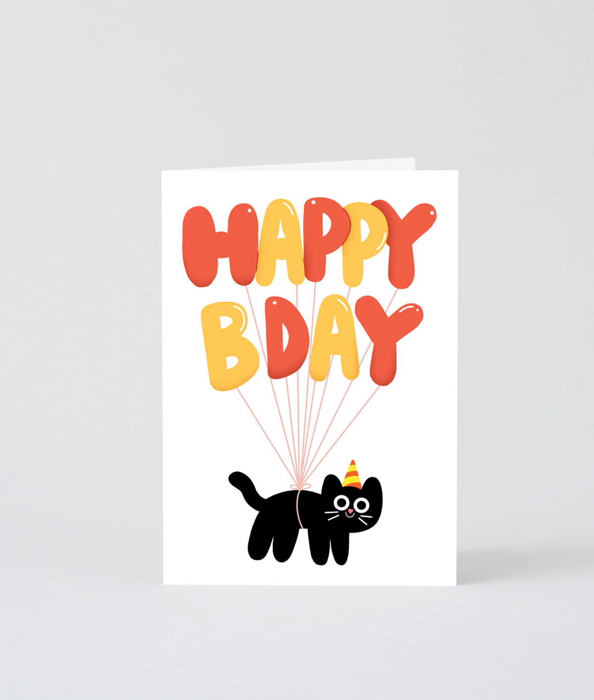Happy Birthday Cat Balloons - Image 2