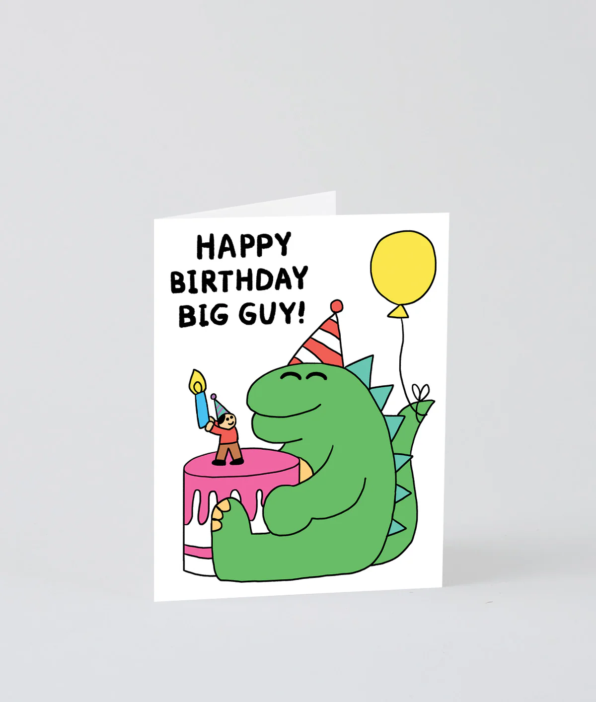 Happy Birthday Big Guy Kids Card - Image 3