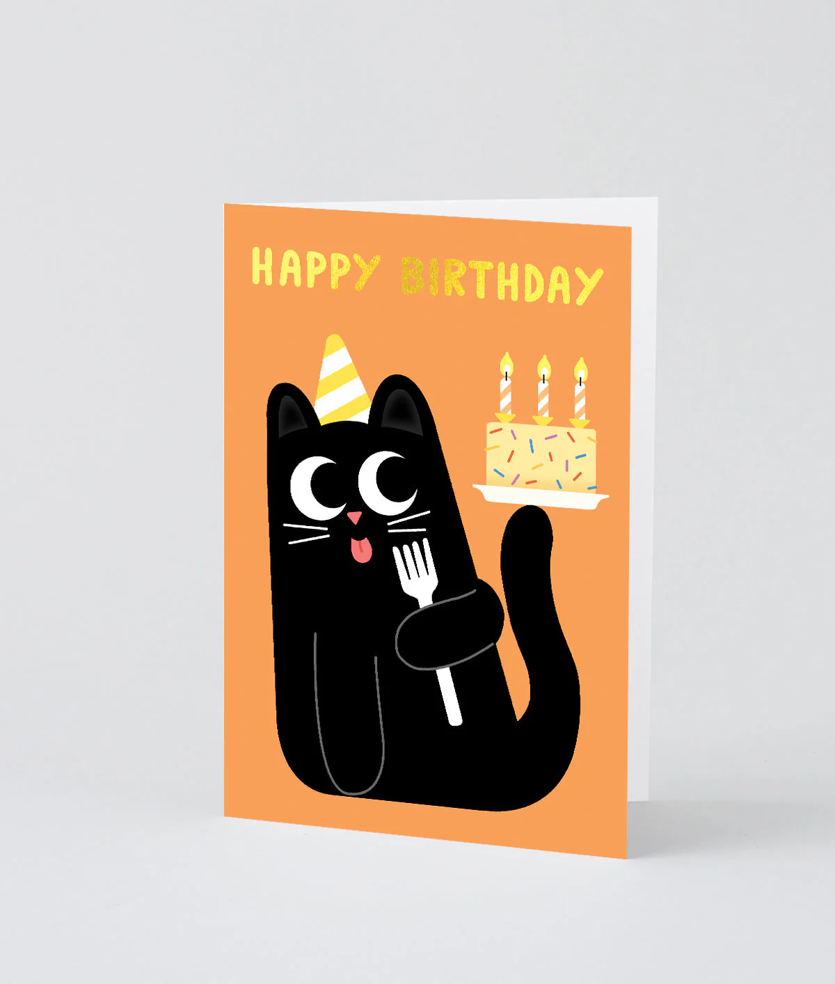 Happy Birthday Cake & Cat - Image 2