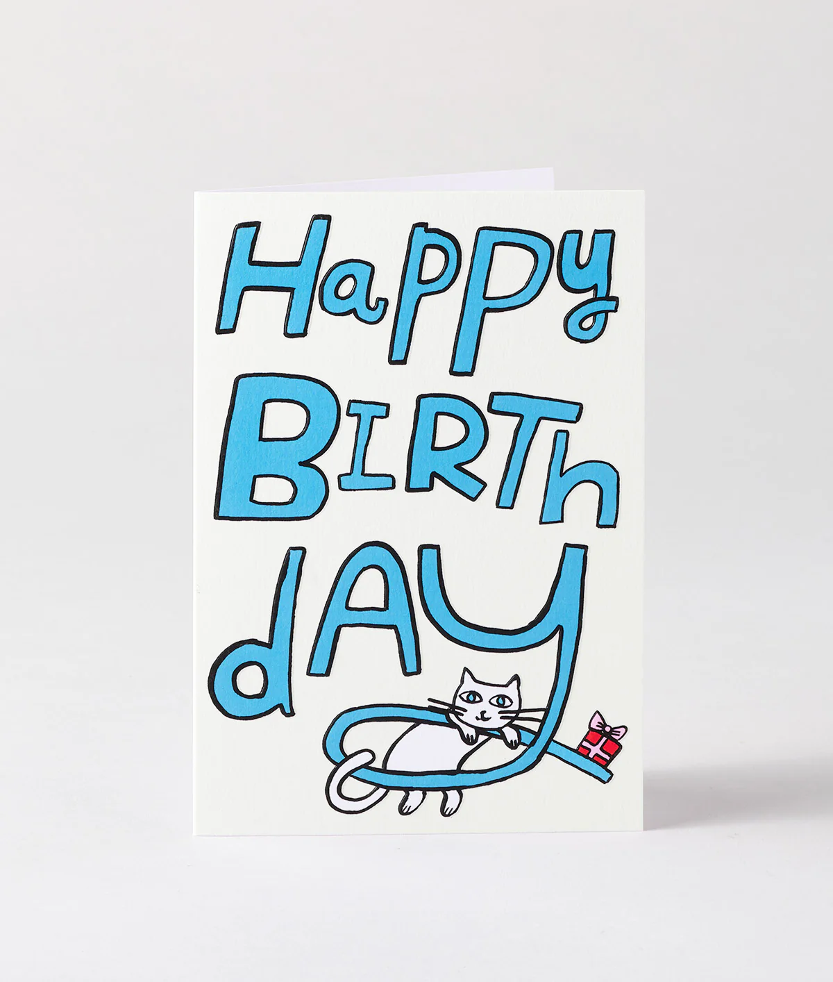 Happy Birthday Cat & Present - Image 2