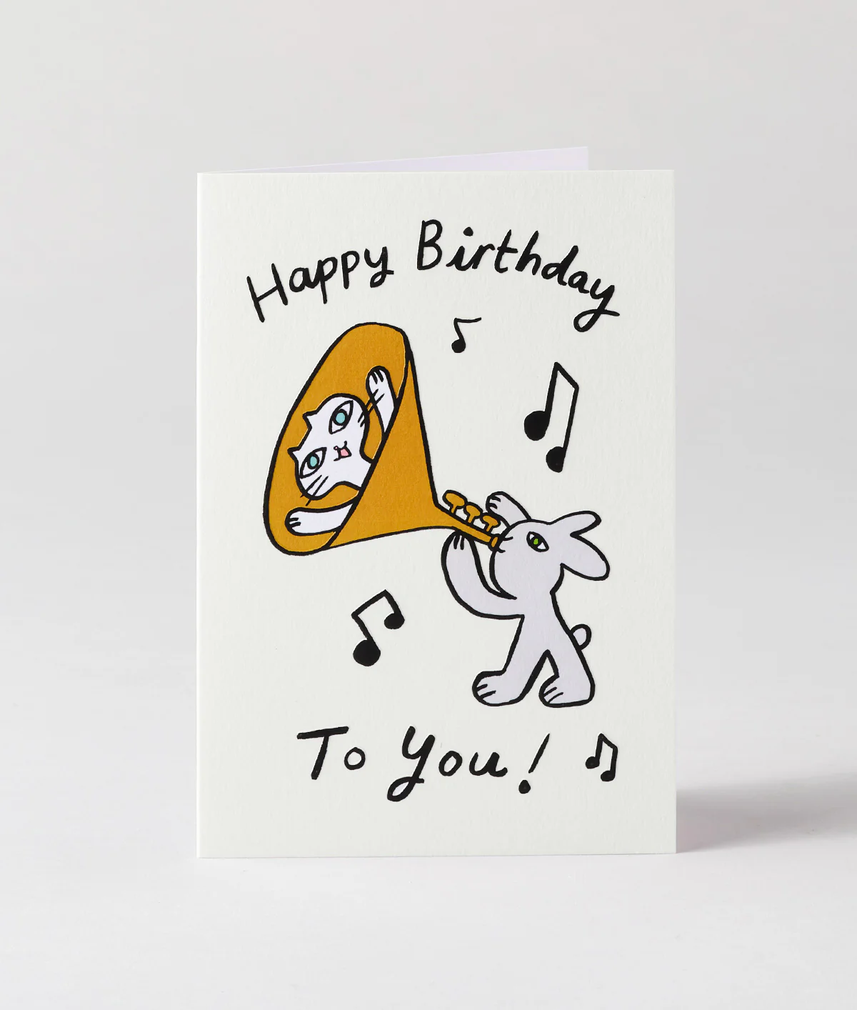 Happy Birthday Cat Trumpet - Image 2