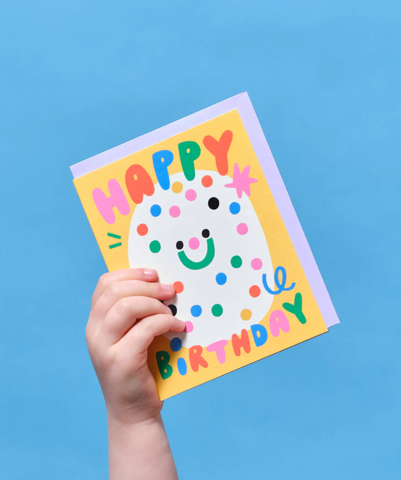 Happy Birthday Confetti Kids Card