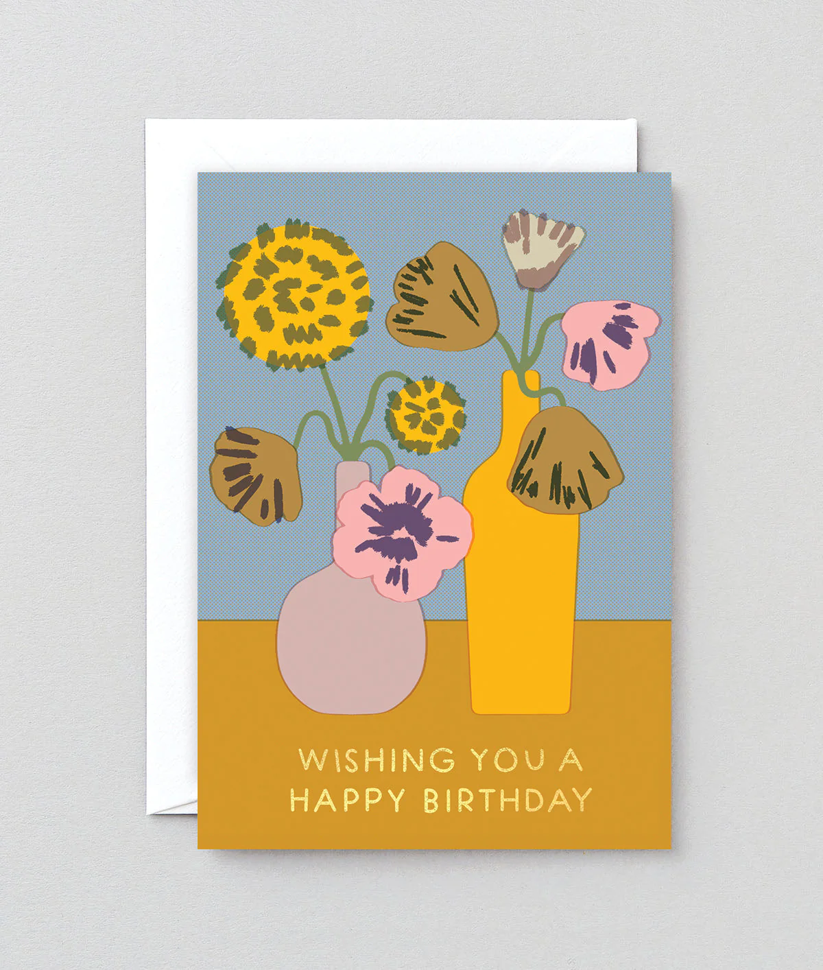 Happy Birthday Flowers In Vase