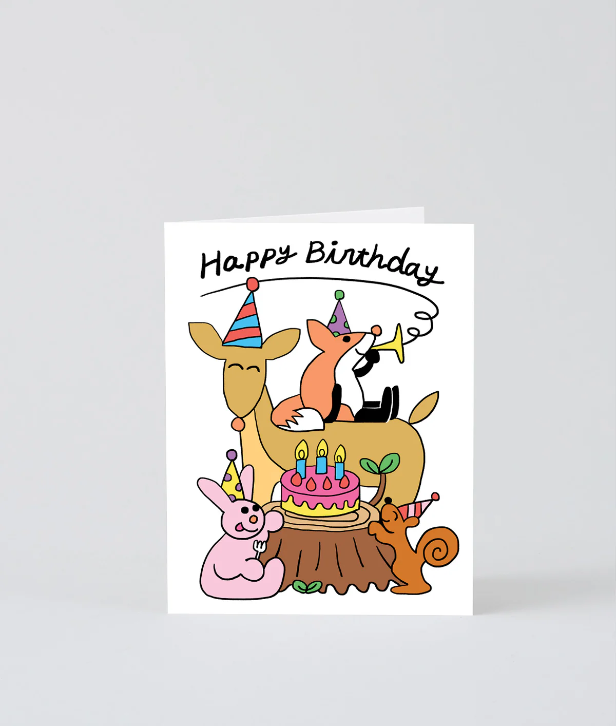Forest Animals Kids Birthday Card - Image 2
