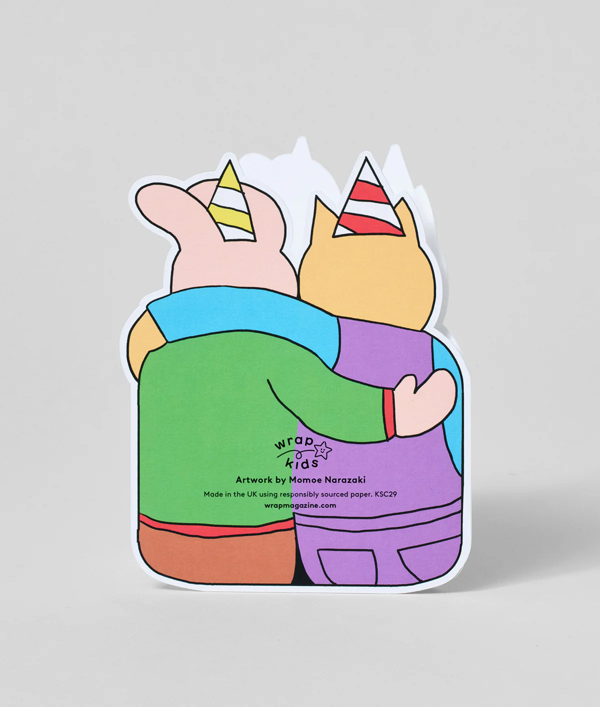 Friends and Cake Kids Birthday Card - Image 2