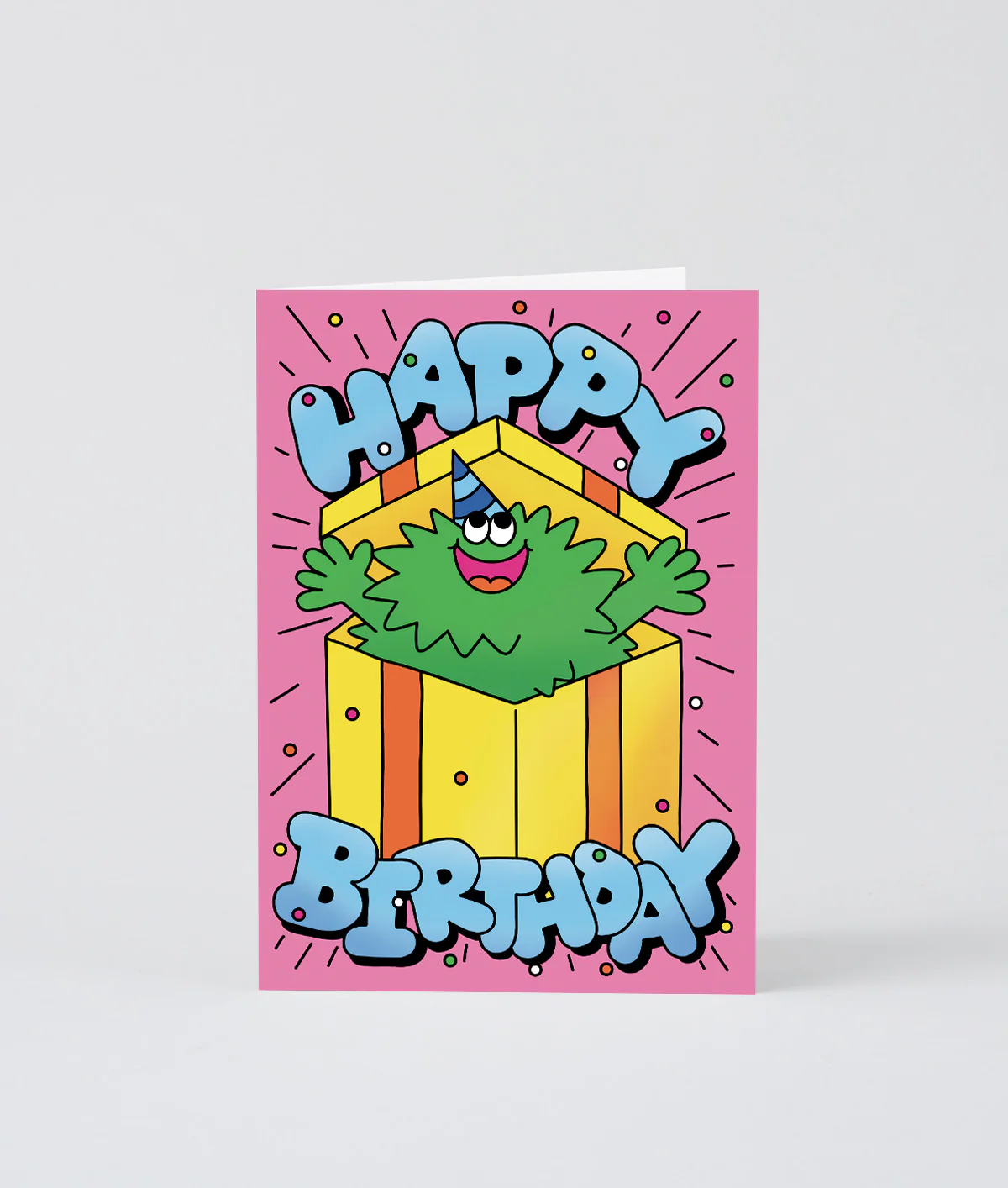 Happy Birthday Guy In Present - Image 2