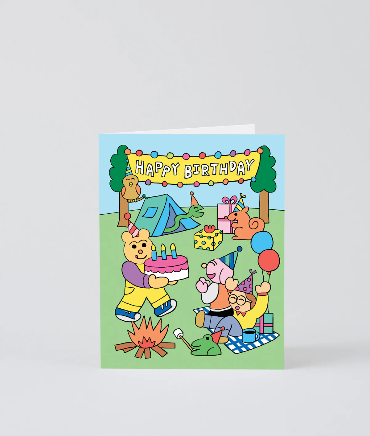 Picnic Party Kids Birthday Card - Image 2