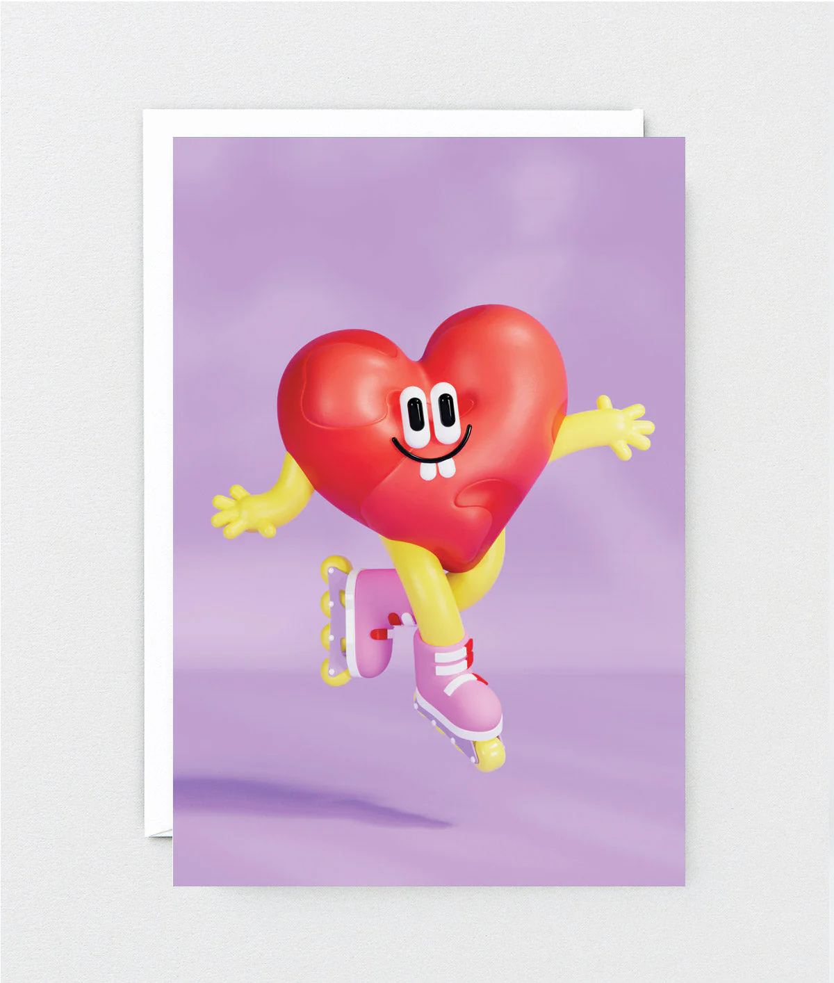 Heart Birthday Kids Sticker Card - Image 3