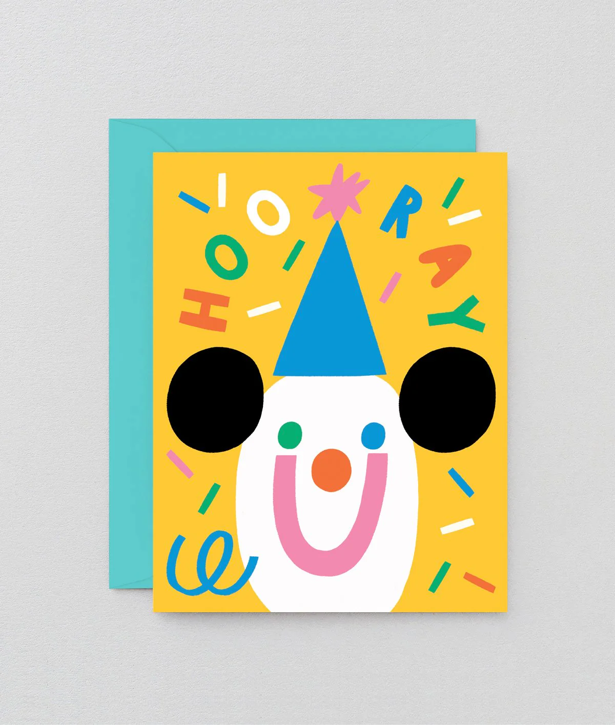 Hooray Confetti Kids Celebration Card