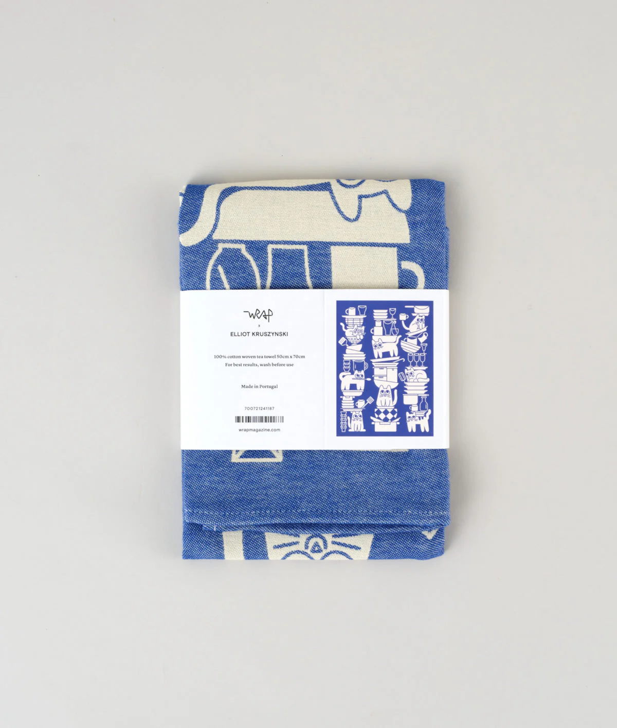 Kitchen Cats Cotton Tea Towel - Image 5