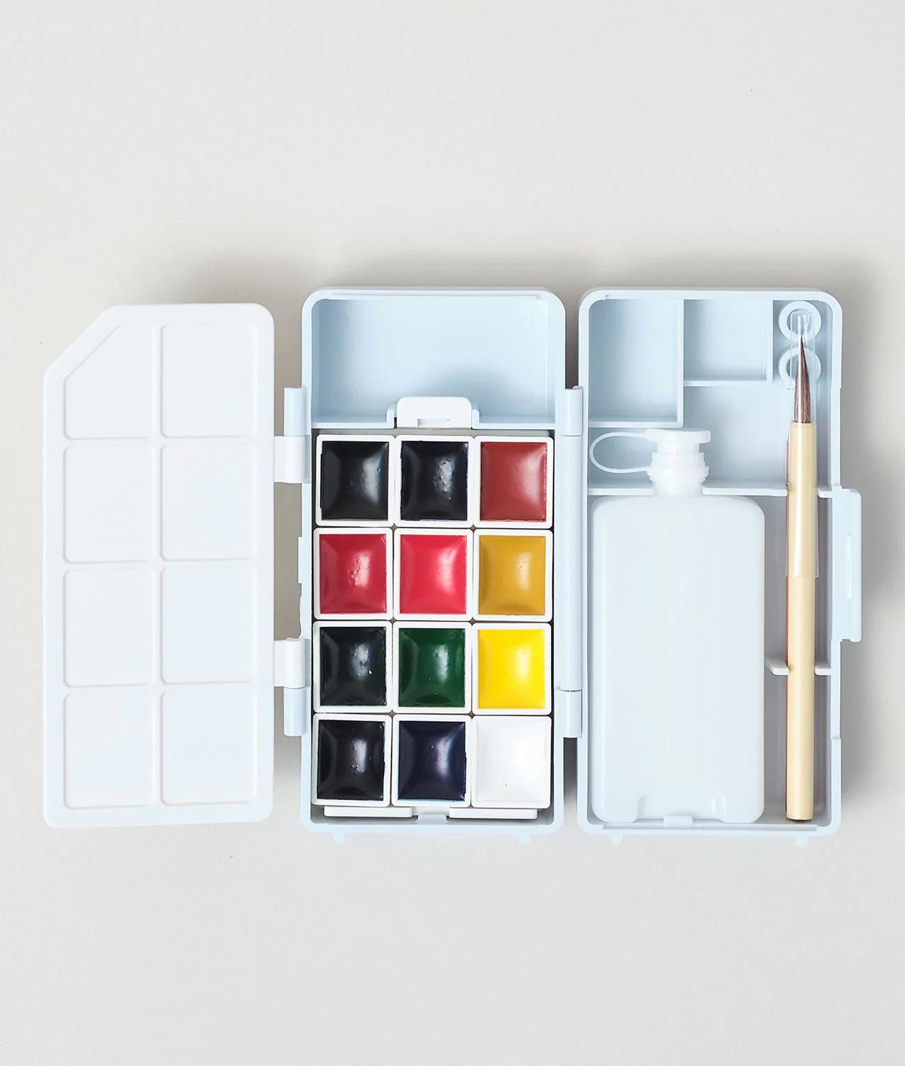 KURETAKE Gansai Tambi Japanese Watercolour Travel Set - Image 3