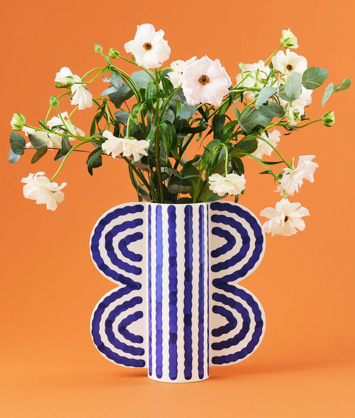 Large Butterfly Vase BLUE - Image 3