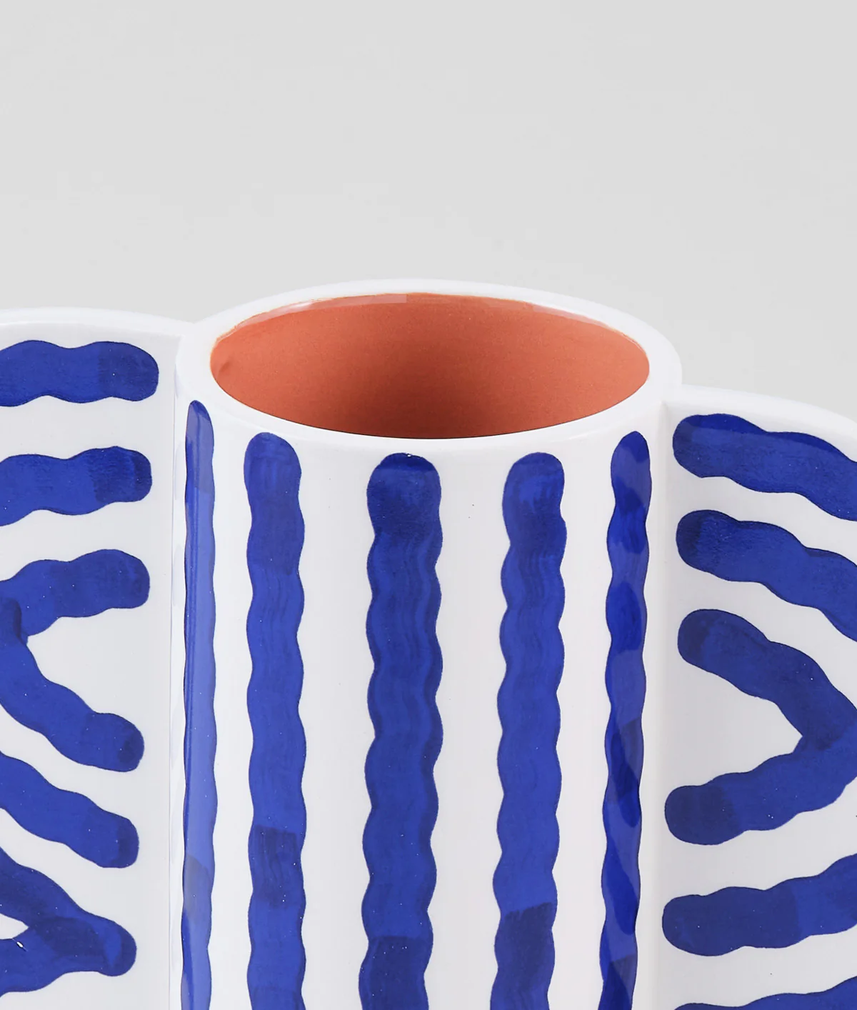 Large Butterfly Vase BLUE - Image 4