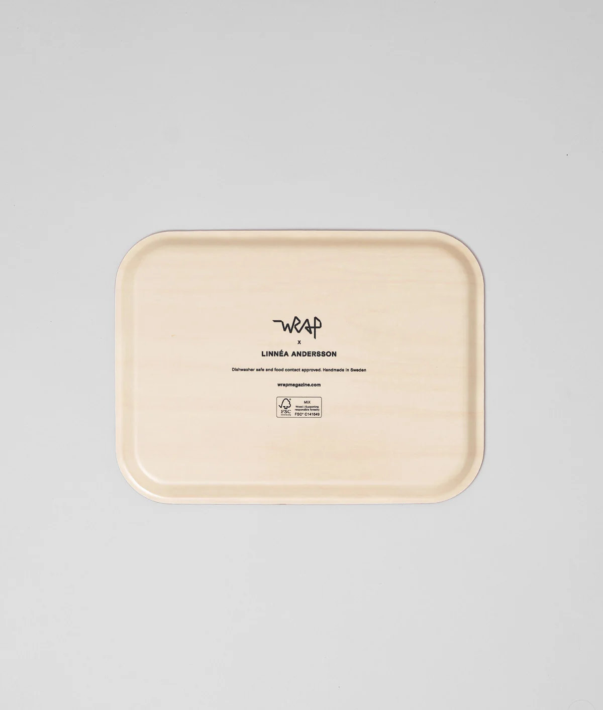 Leaves Spring Green Small Rectangle Serving Tray - Image 3