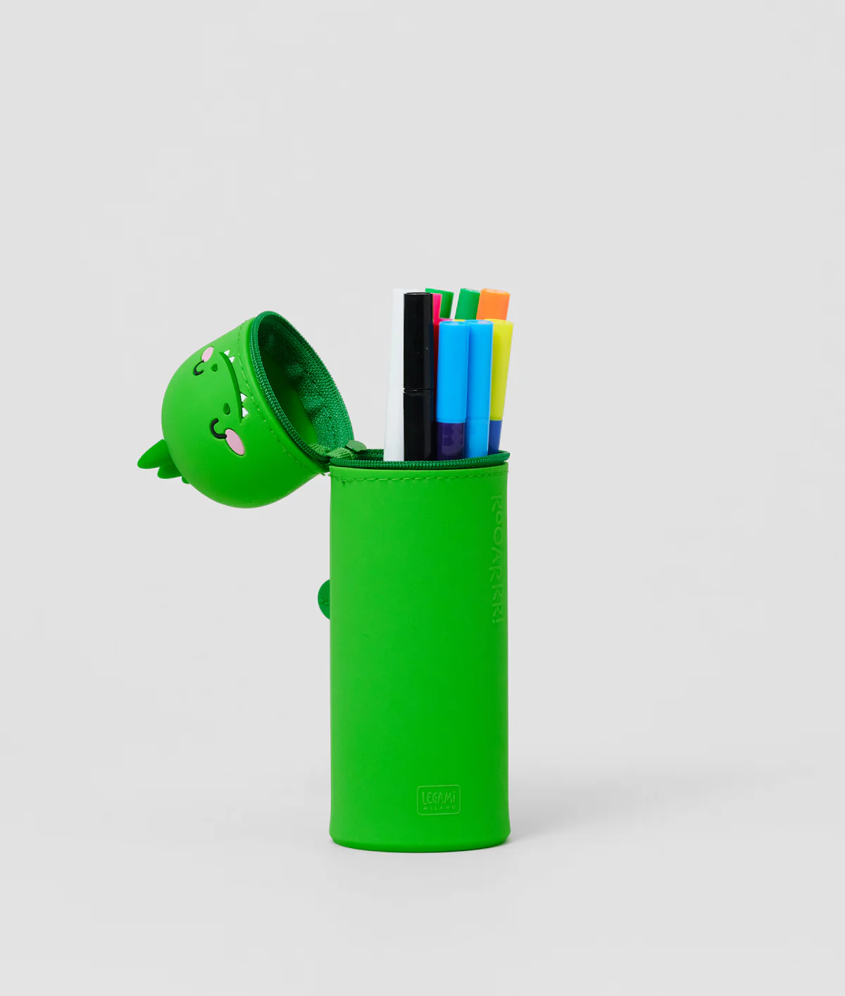Legami 2-In-1 Pencil Case - Kawaii - Dinosaur - Image 2