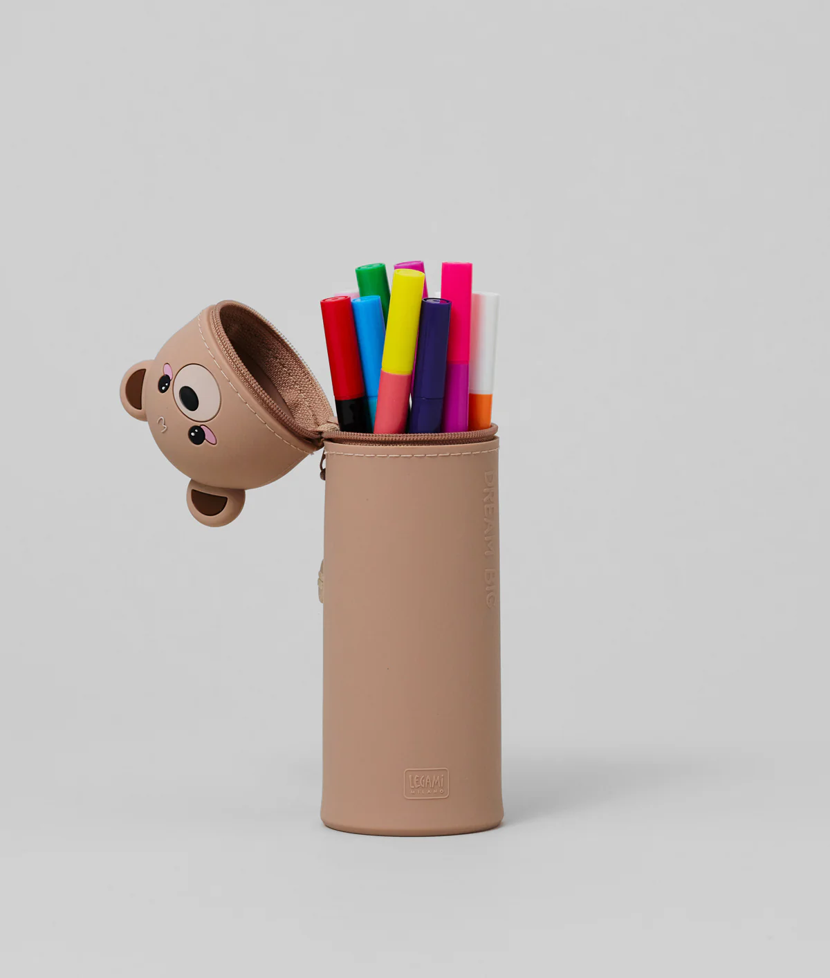Legami 2-In-1 Pencil Case - Kawaii - Teddy Bear - Image 2