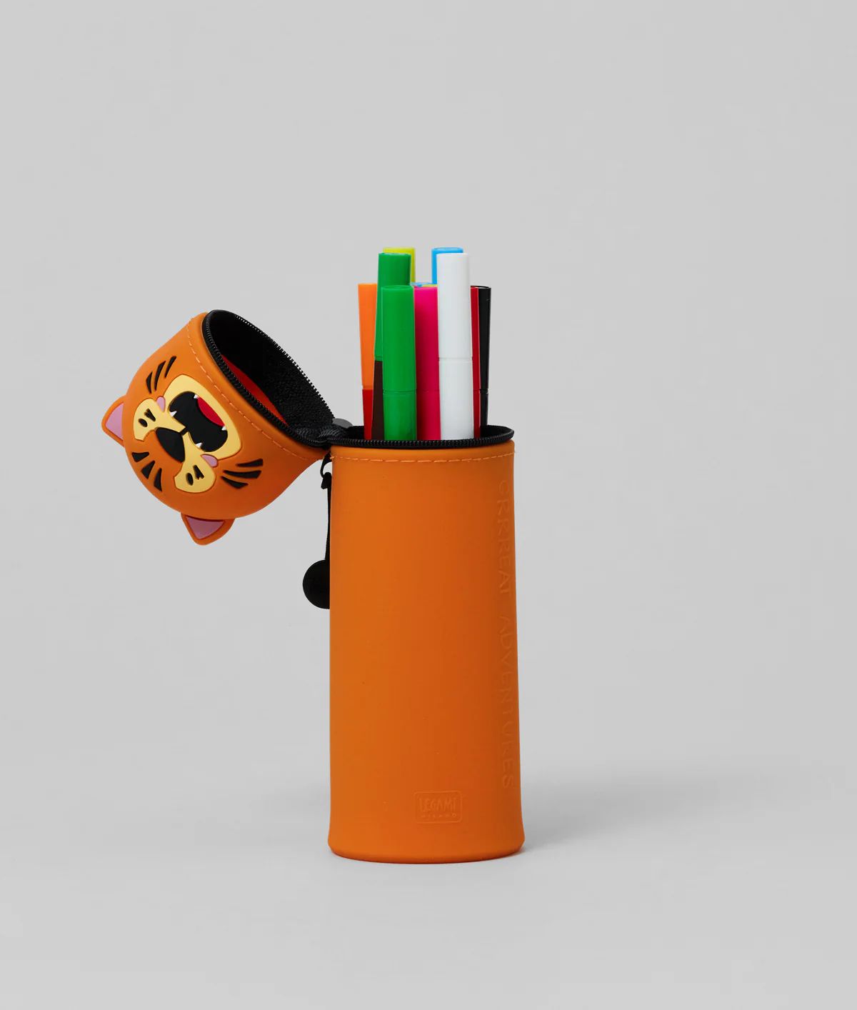 Legami 2-In-1 Pencil Case - Kawaii - Tiger - Image 2