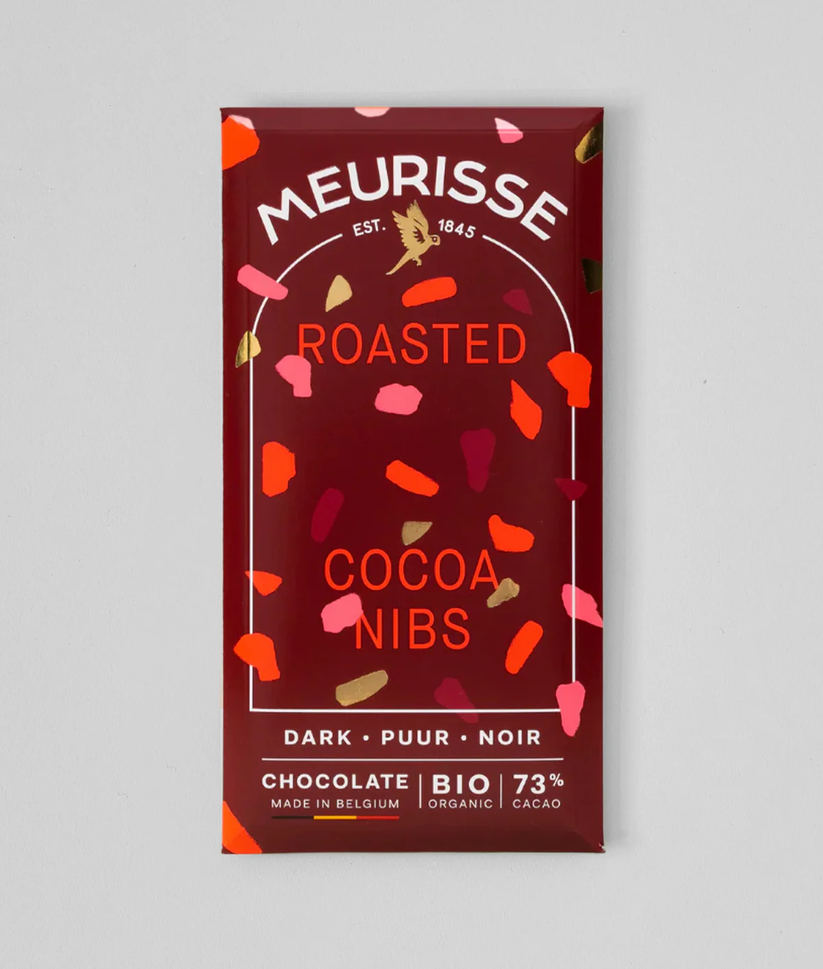 Meurisse - Roasted Cocoa Nibs in 73% Dark Chocolate
