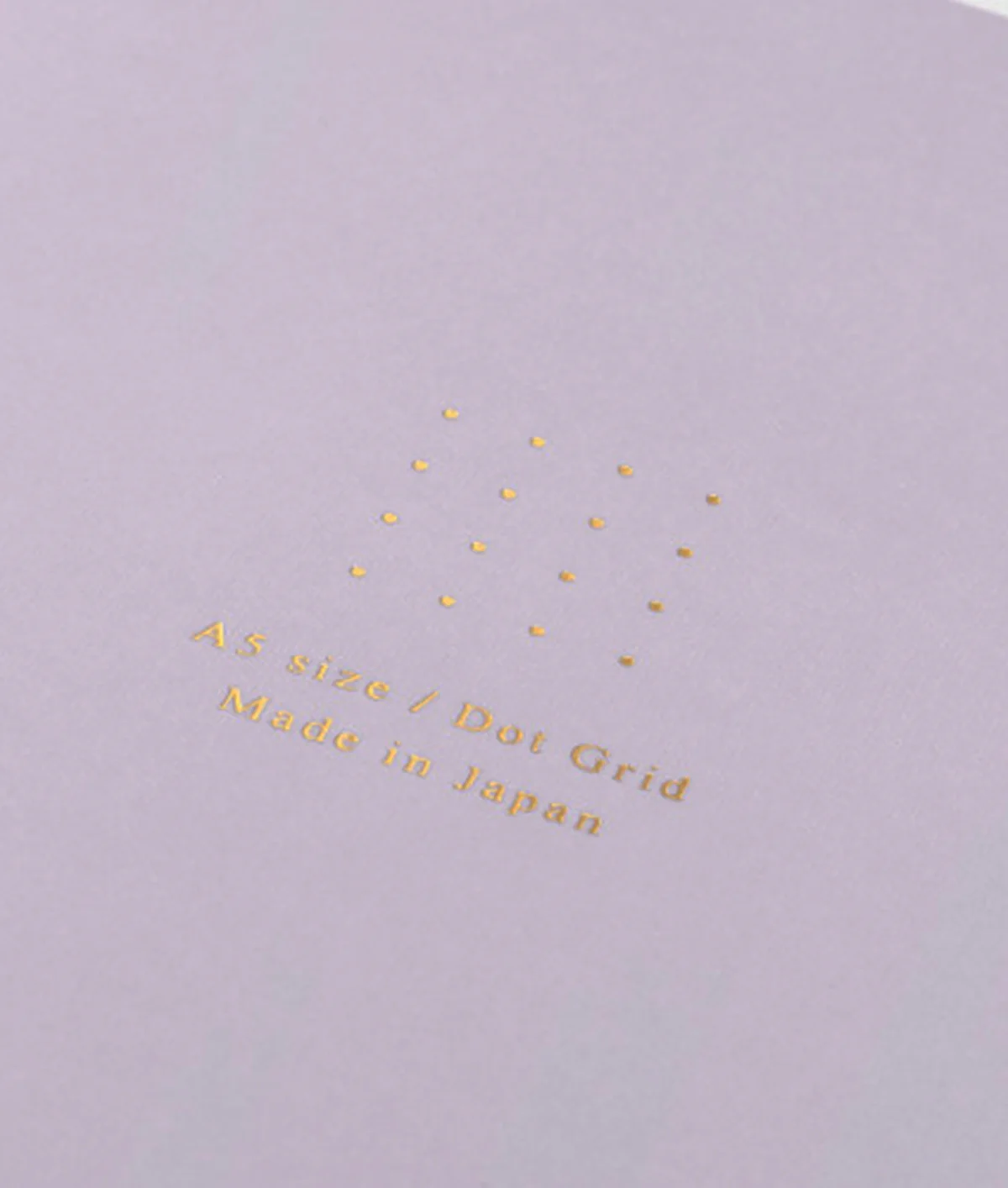 Midori Notebook A5 Colour Dot Grid Purple - Image 4